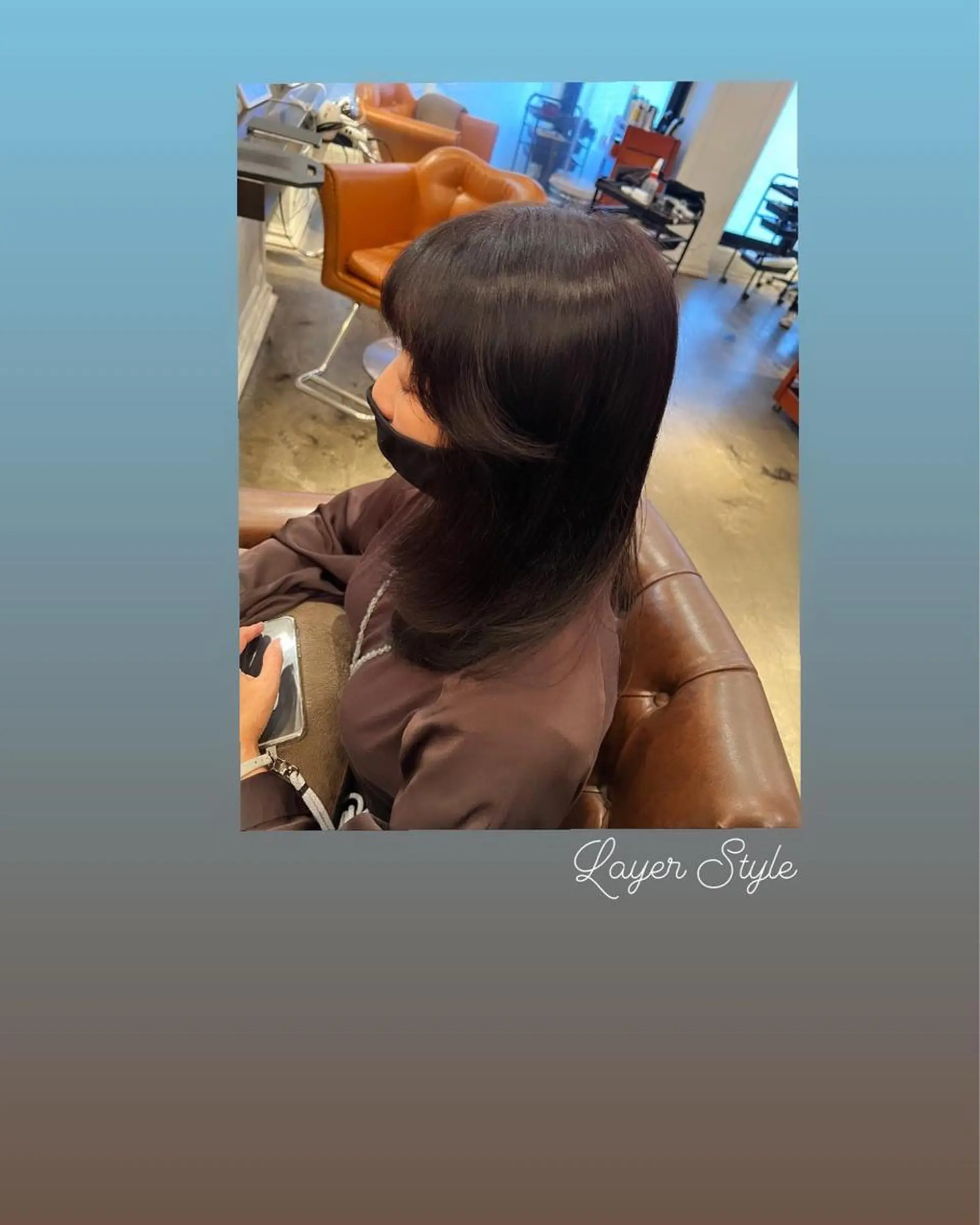 セミロング カラー 髪質改善 レイヤーカット カット ヘアカラー トリートメント ハイライト/インナー /ブリーチ/レイヤーのヘアスタイル