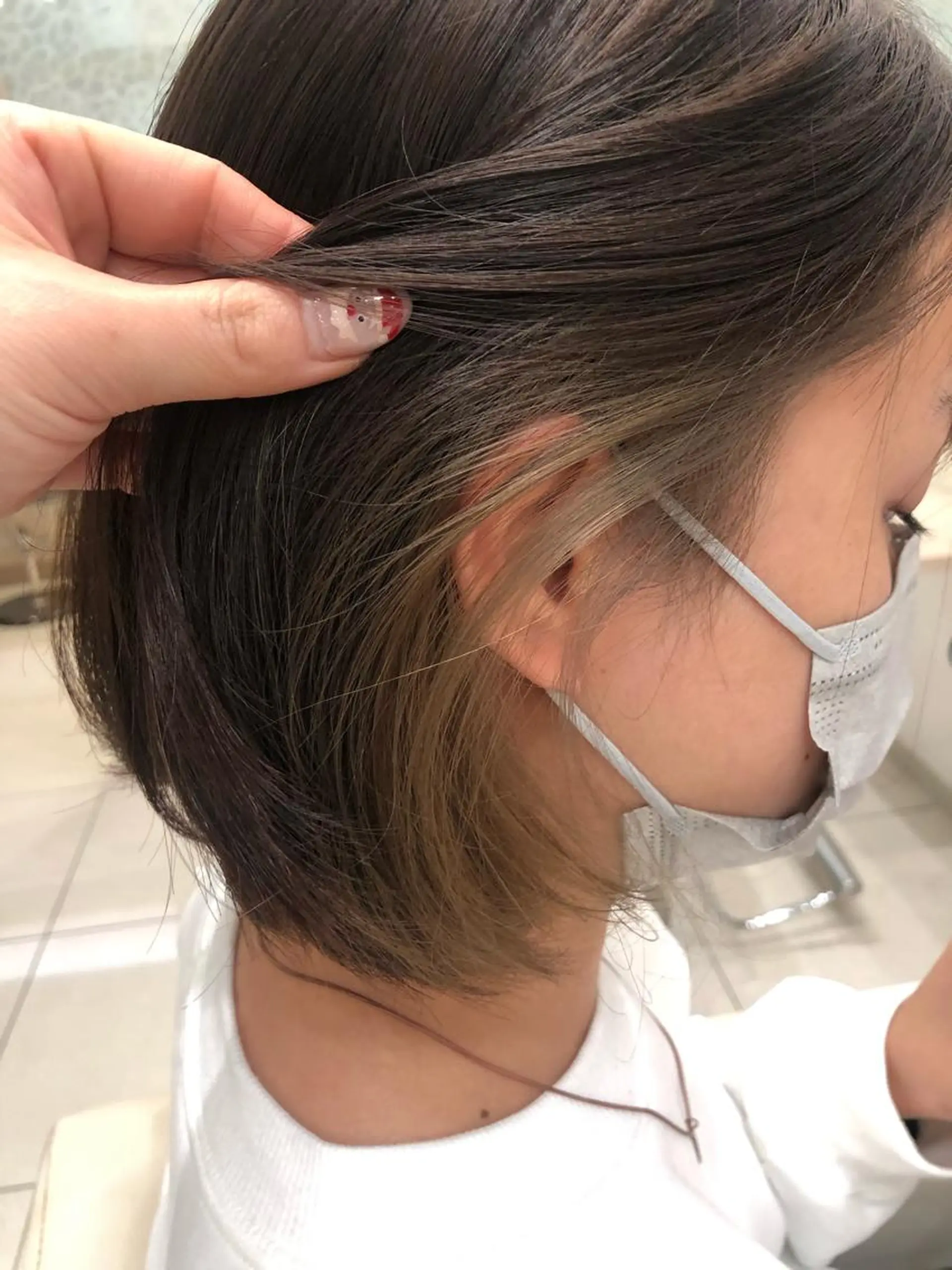 カラー インナーカラー VANCOUNCIL津島所属・杉山 舞のマツエク・マツパデザイン