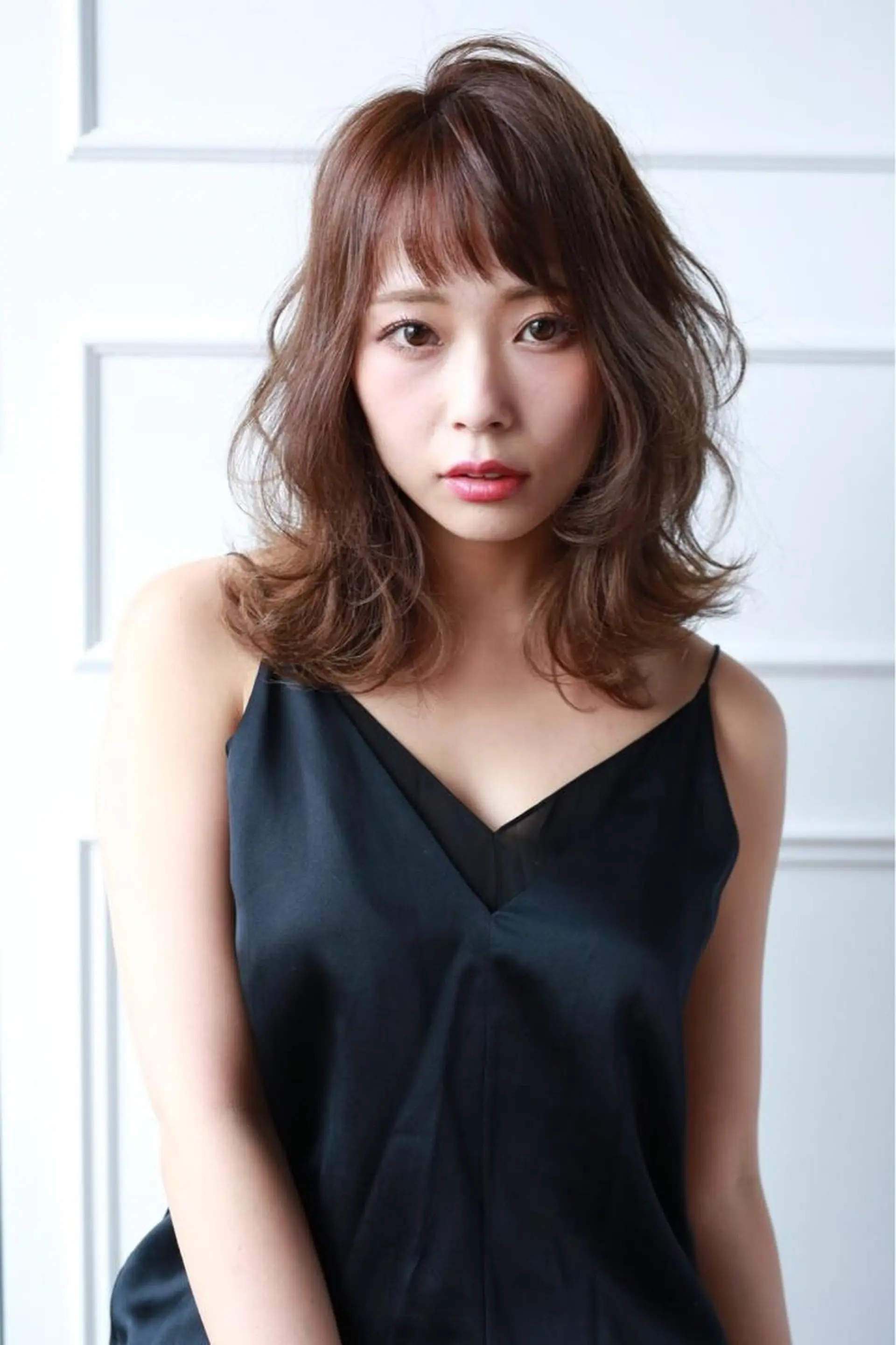 ミディアム カラー nubes所属・🌟高田 聖菜🌟のヘアスタイル