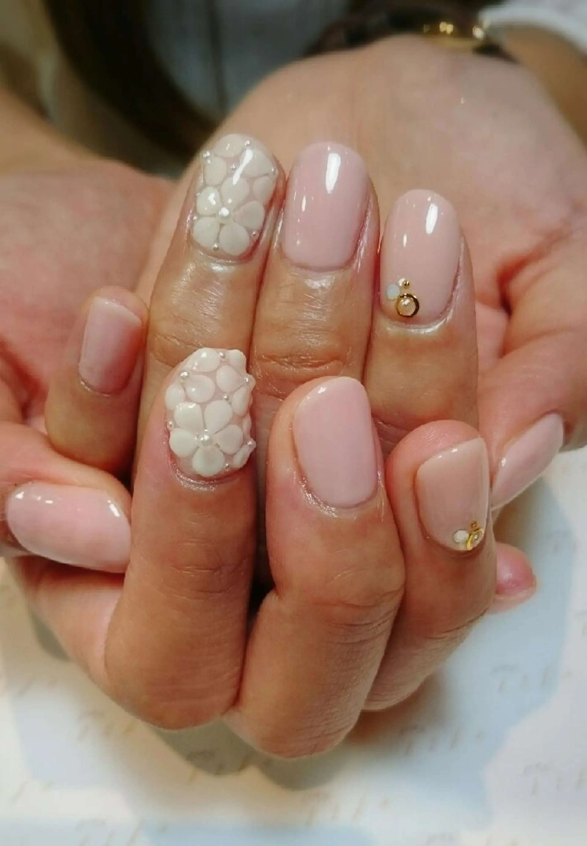 ネイル ブライダルネイル みー shakushiroのネイルデザイン