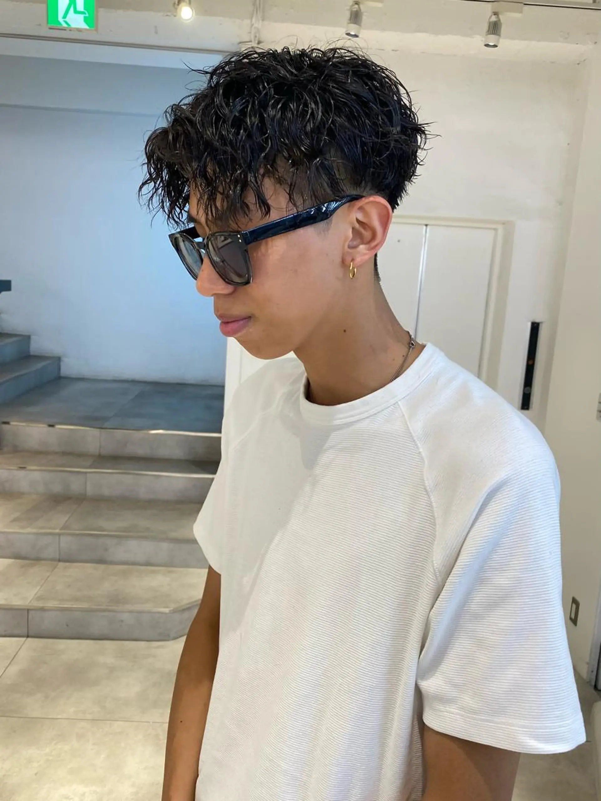 パーマ メンズ 新宿【メンズパーマ】 塩澤太一のヘアスタイル