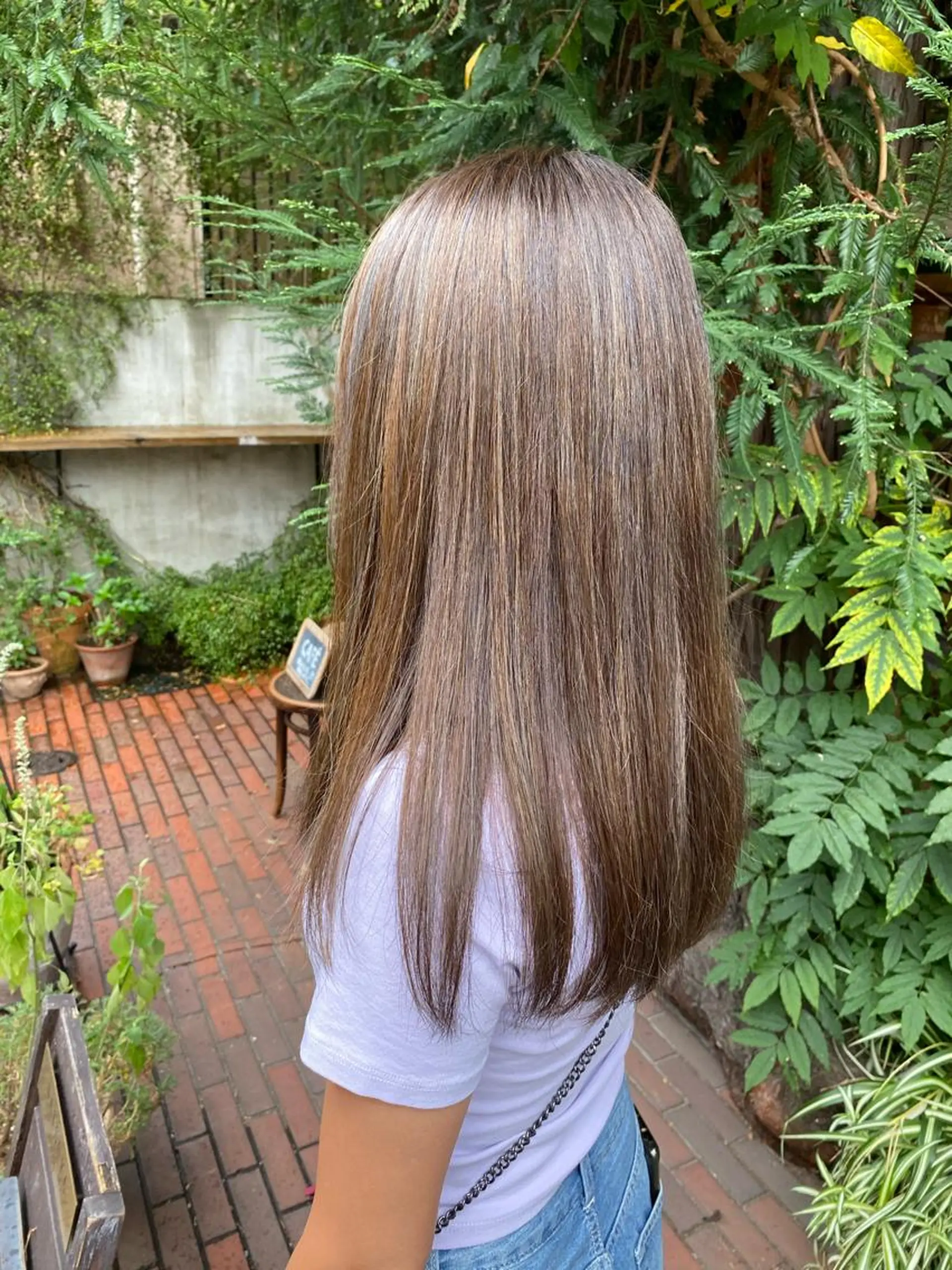 セミロング カラー パーマ 小顔ショート✁ ⁂Yukari⁂のヘアスタイル