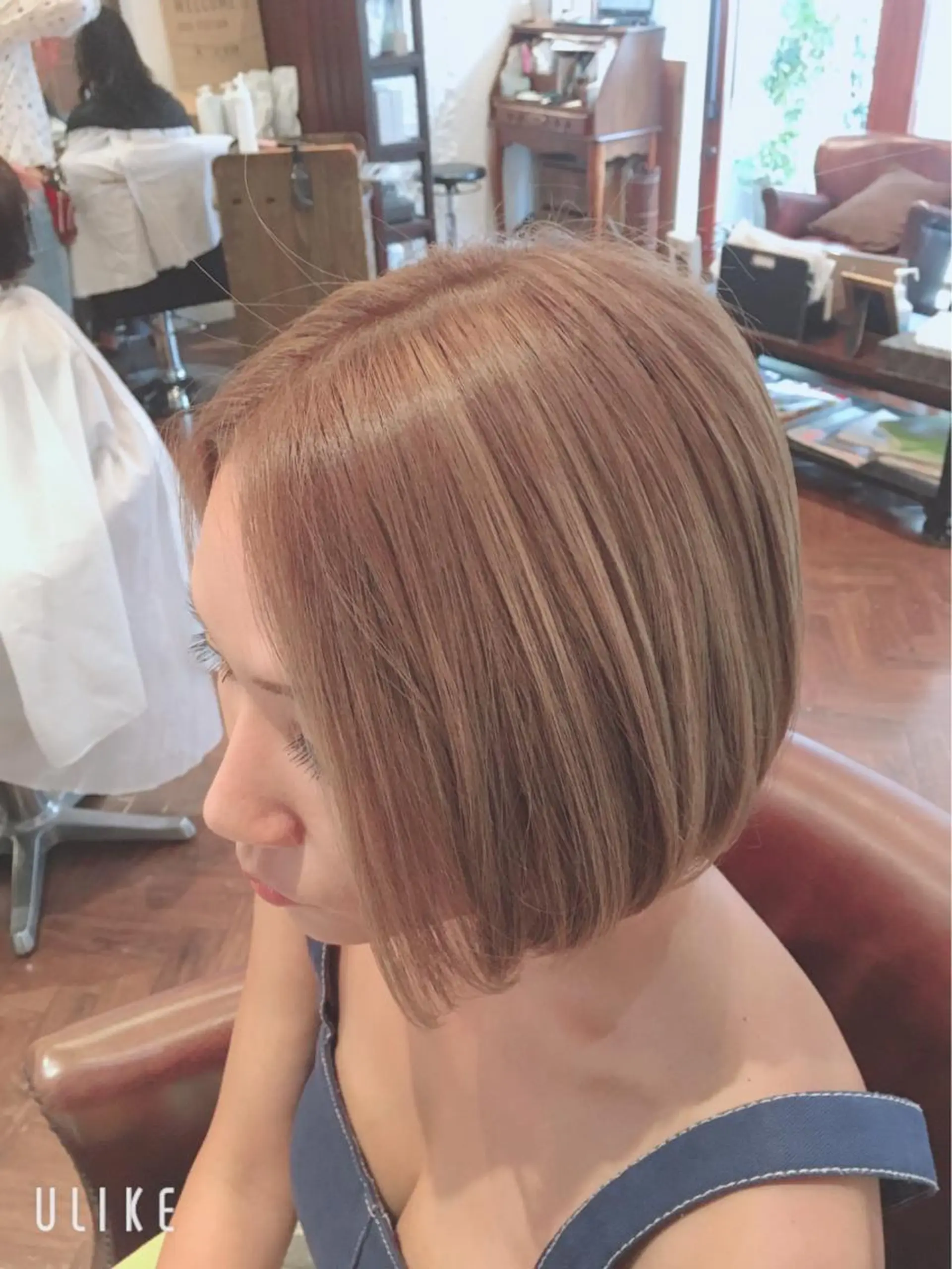 ミディアム カット シノハラ ガクト ショート/白髪ぼかしのヘアスタイル