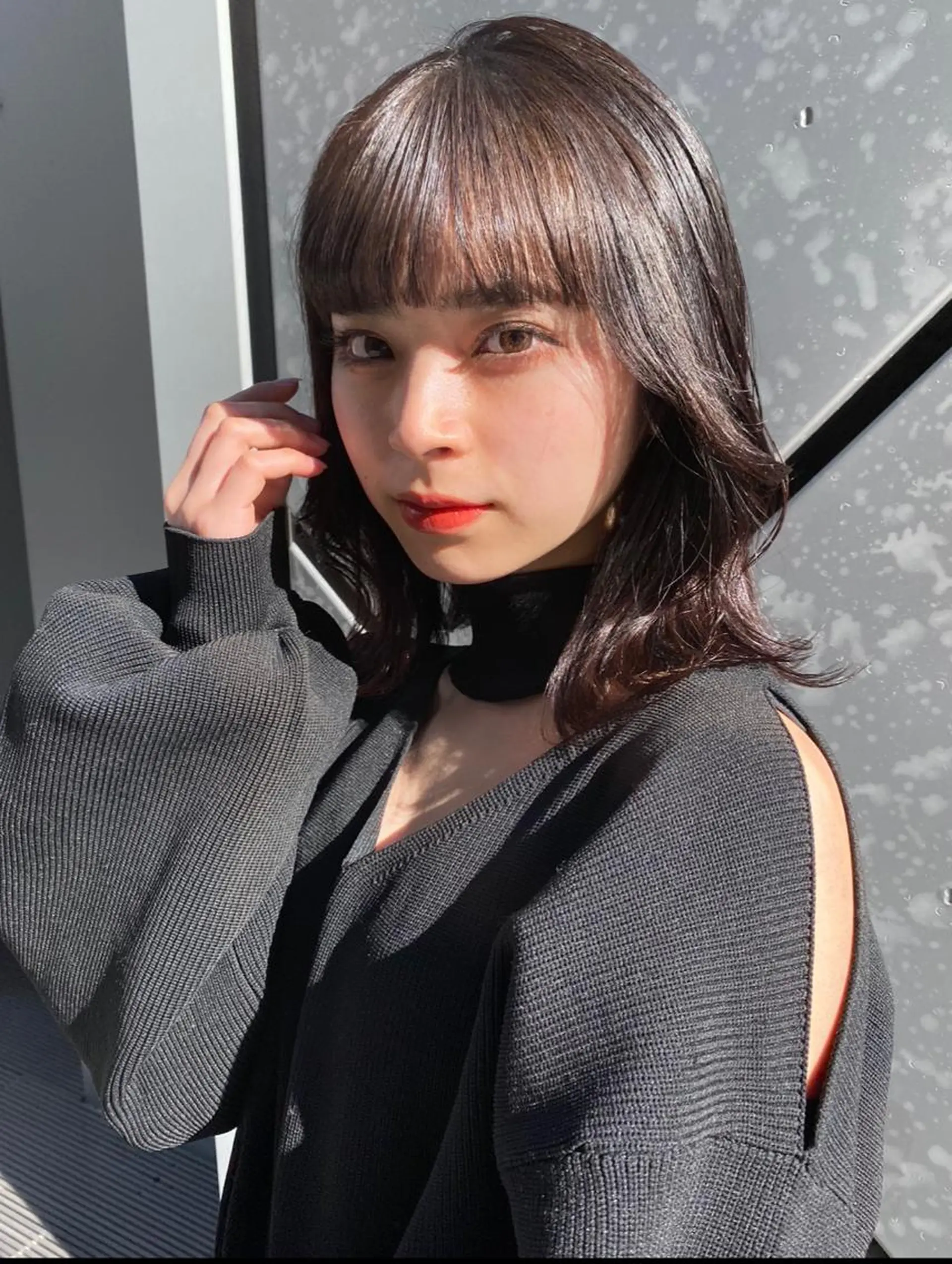 ミディアム 新宿/韓国メンズ RIKUパーマのヘアスタイル