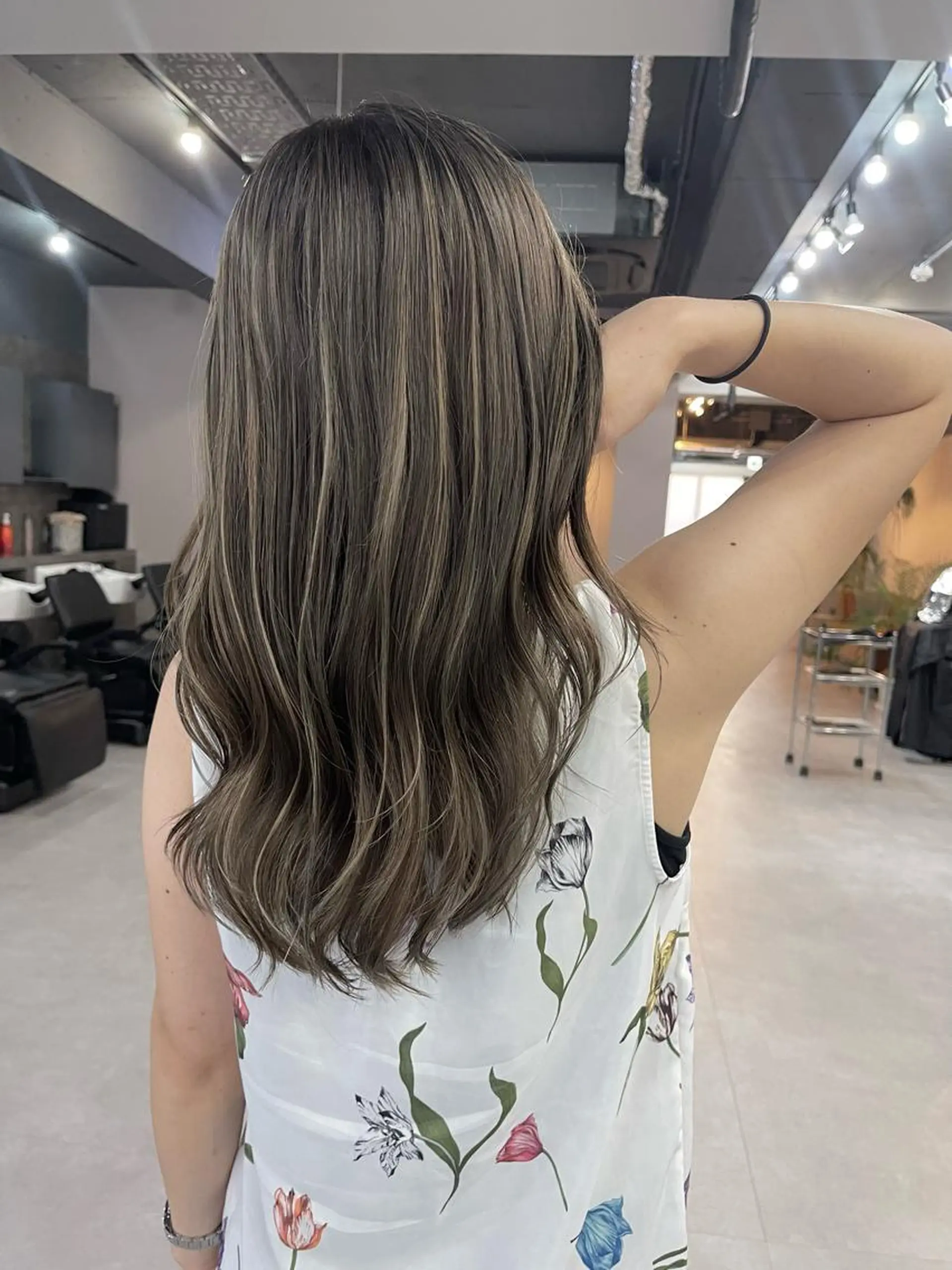 セミロング カラー カット ヘアカラー トリートメント Reb_keiji 👑小倉圭司のヘアスタイル