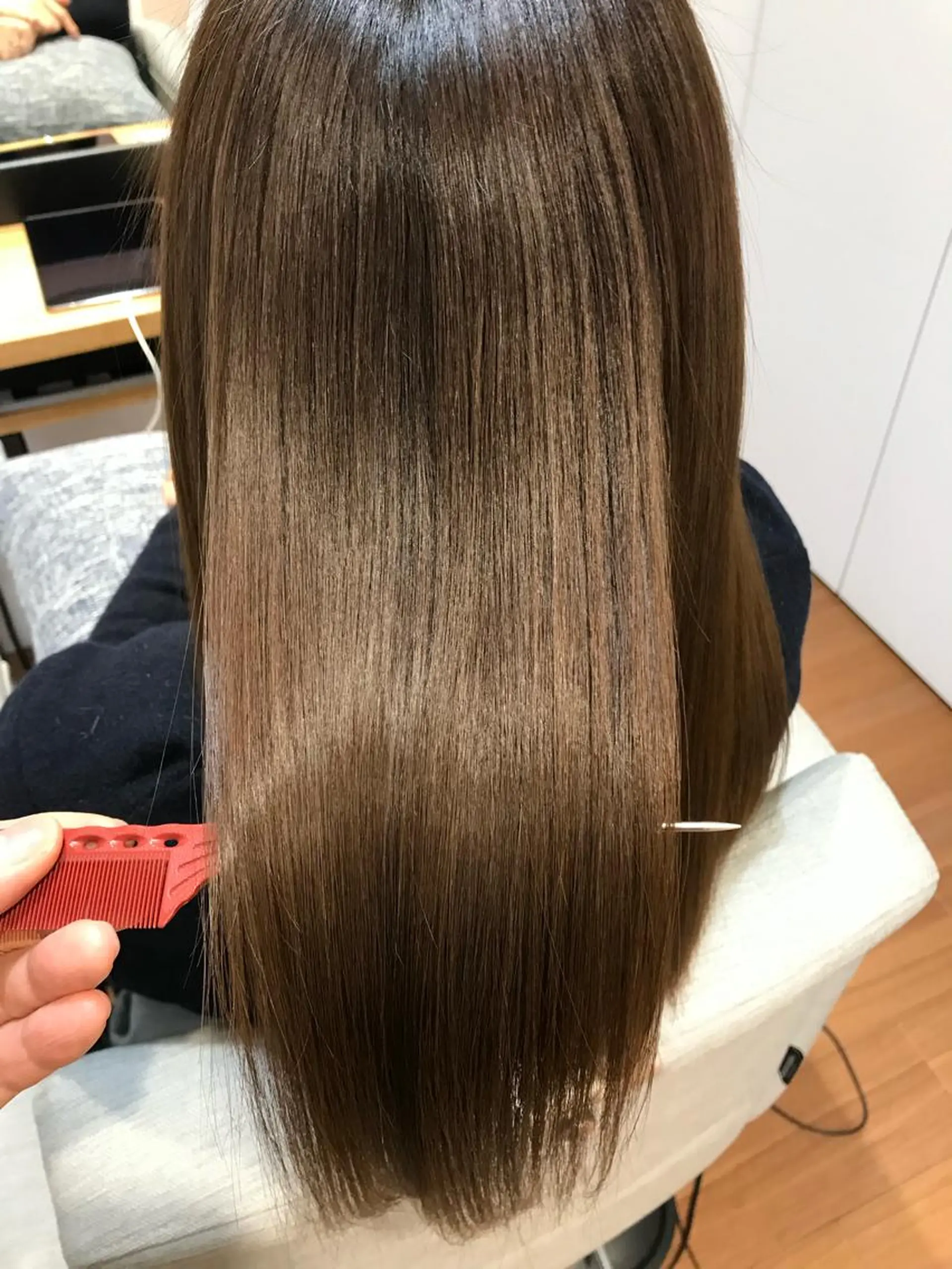 セミロング 髪質改善 トリートメント カット ヘアカラー トリートメント 髪質改善&Spa fee by carrefour 大橋店[フィー・バイ・カルフール大橋]所属・stylist Yukieのヘアスタイル