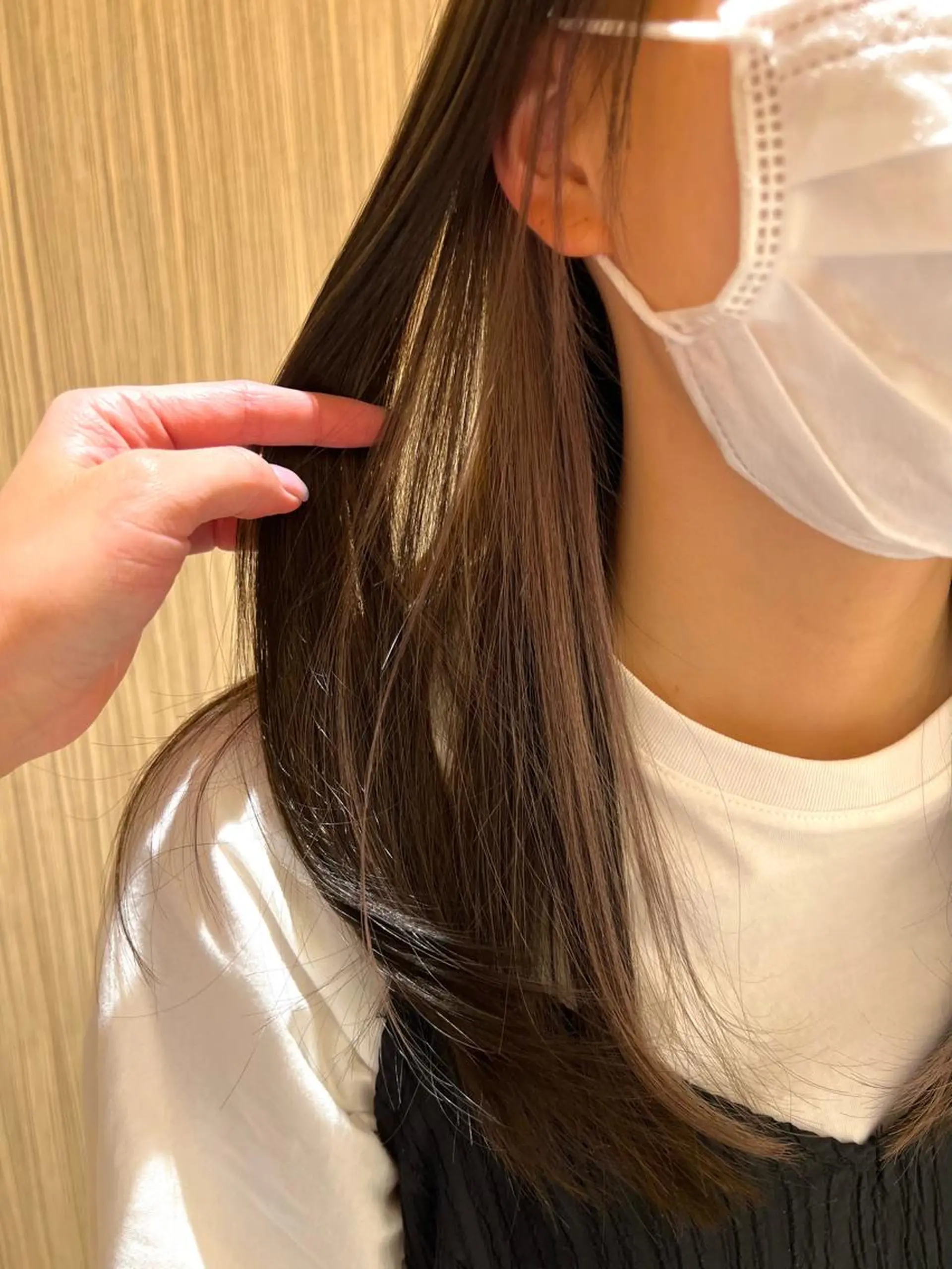 カラー 久永 菫のヘアスタイル