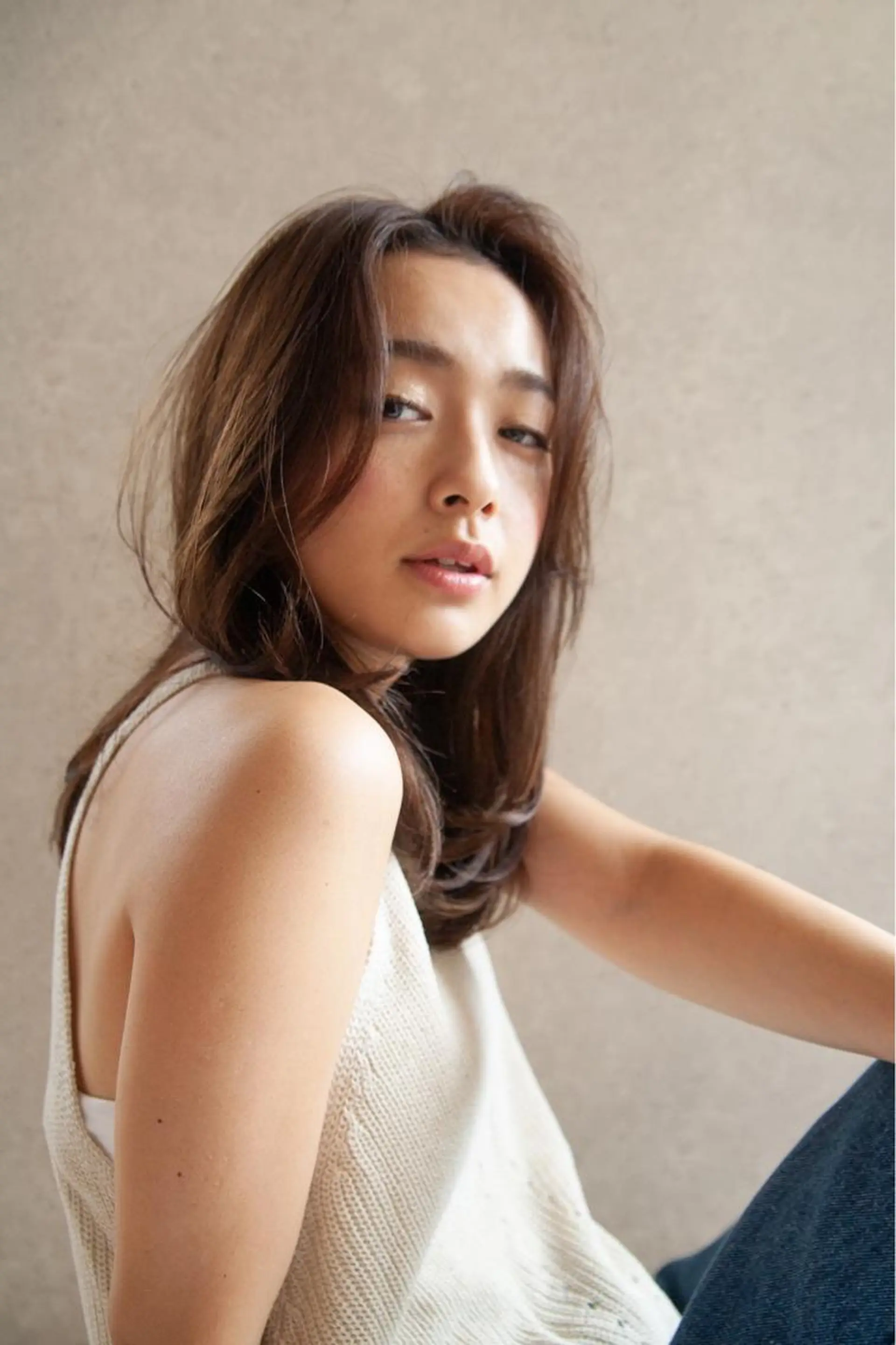 ミディアム カラー ヘアアレンジ ミニボブ/ブリーチ 🌈MISATOのヘアスタイル