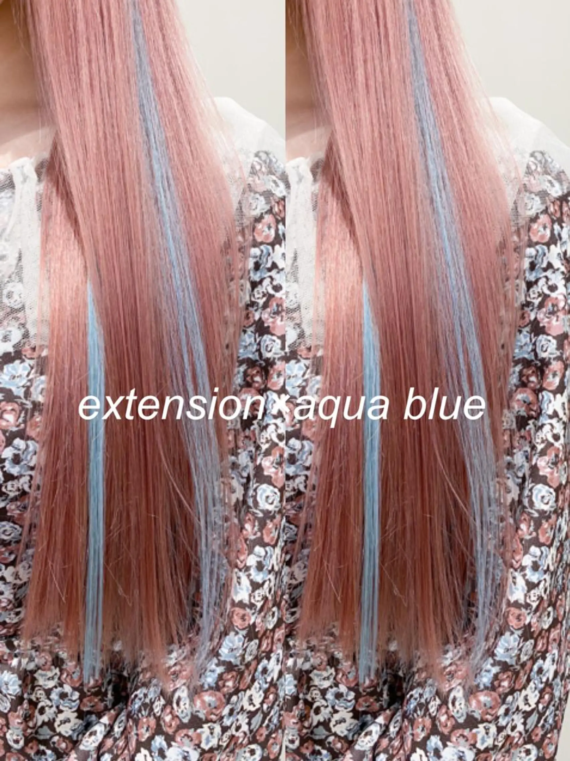 ロング エクステ カット エクステ 横浜🍒ルーツカラー エクステ／RIEのヘアスタイル