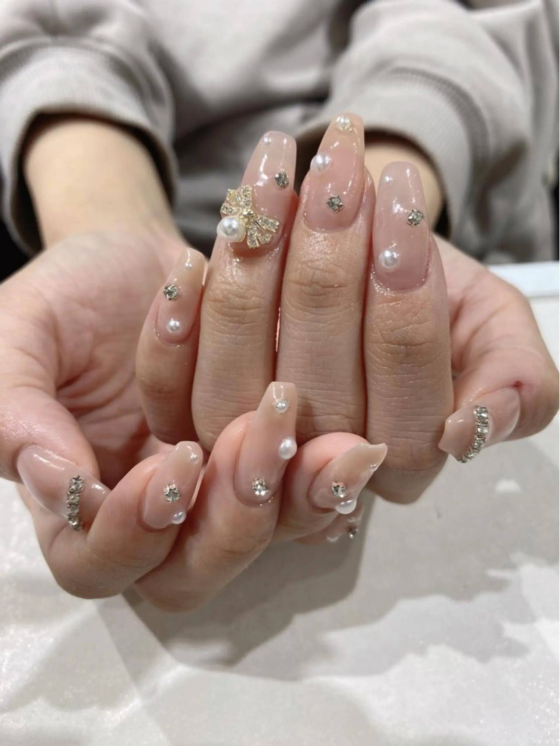 ミディアム ハンドネイル Nail R💫 naoのネイルデザイン