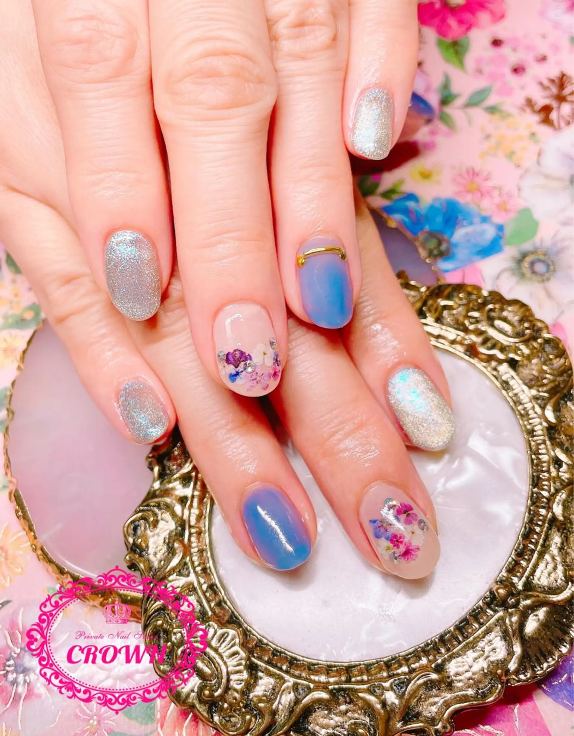 ネイル CROWN プライベートサロンのネイルデザイン