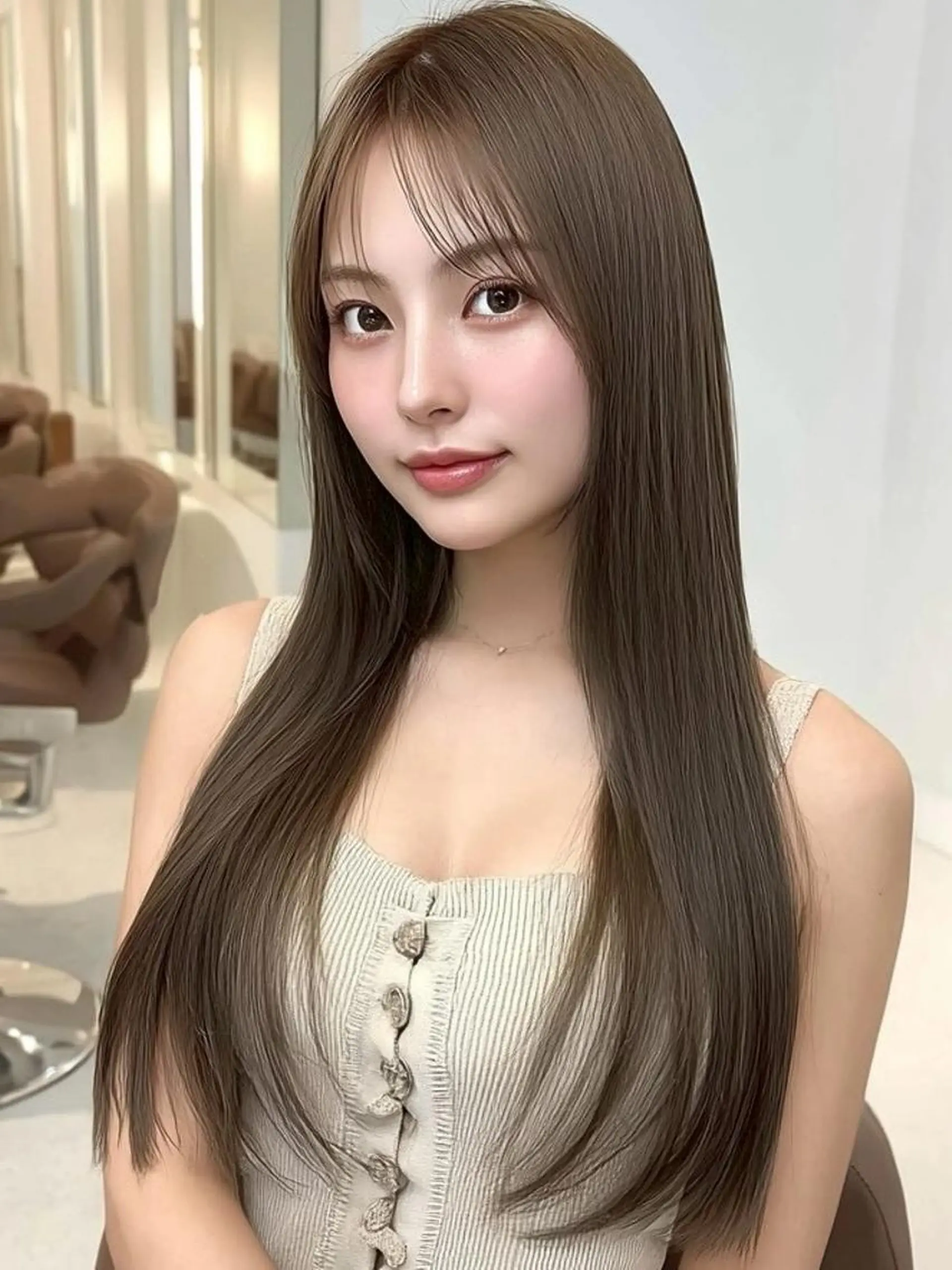 パーマ 切りっぱなしボブ ショートボブ ボブ 髪質改善 縮毛矯正 ✨髪質改善 ✨/ミヤビのヘアスタイル