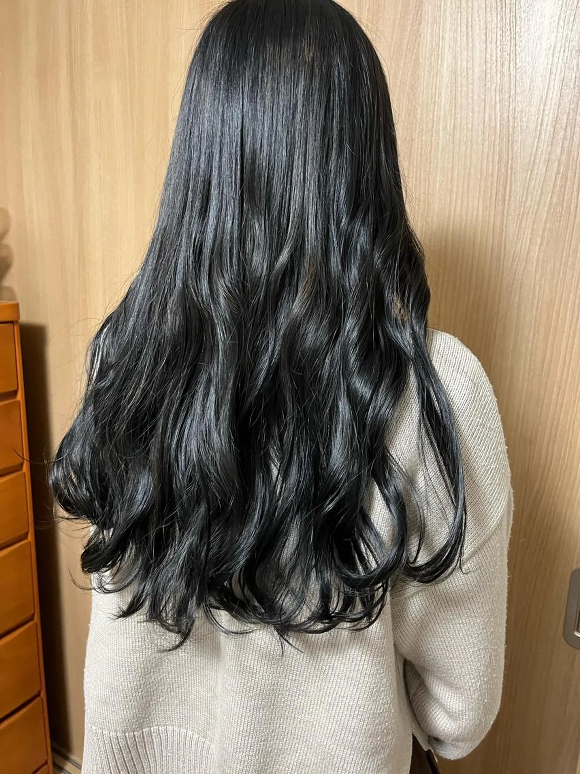 セミロング カラー アッシュ 丹田 龍輔のヘアスタイル