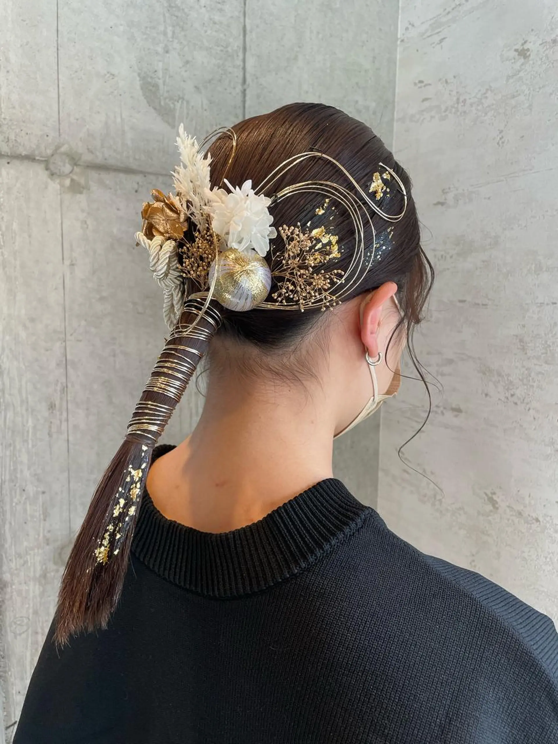 ロング ヘアアレンジ ヘアセット 女性に人気♪ はやしほのかのヘアスタイル