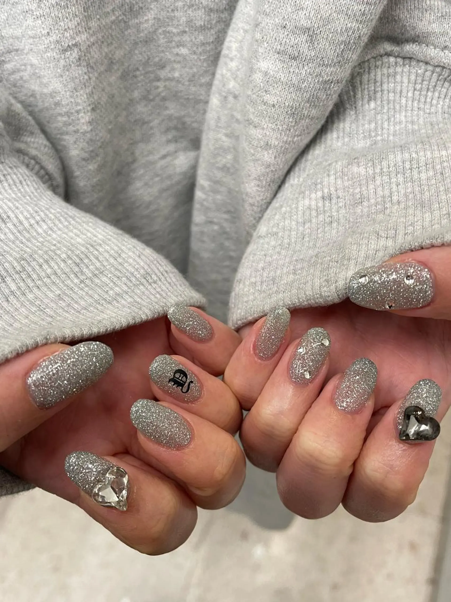 ネイル 🫧飛山琉桜/二条 ネイルアート/束感のマツエク・マツパデザイン