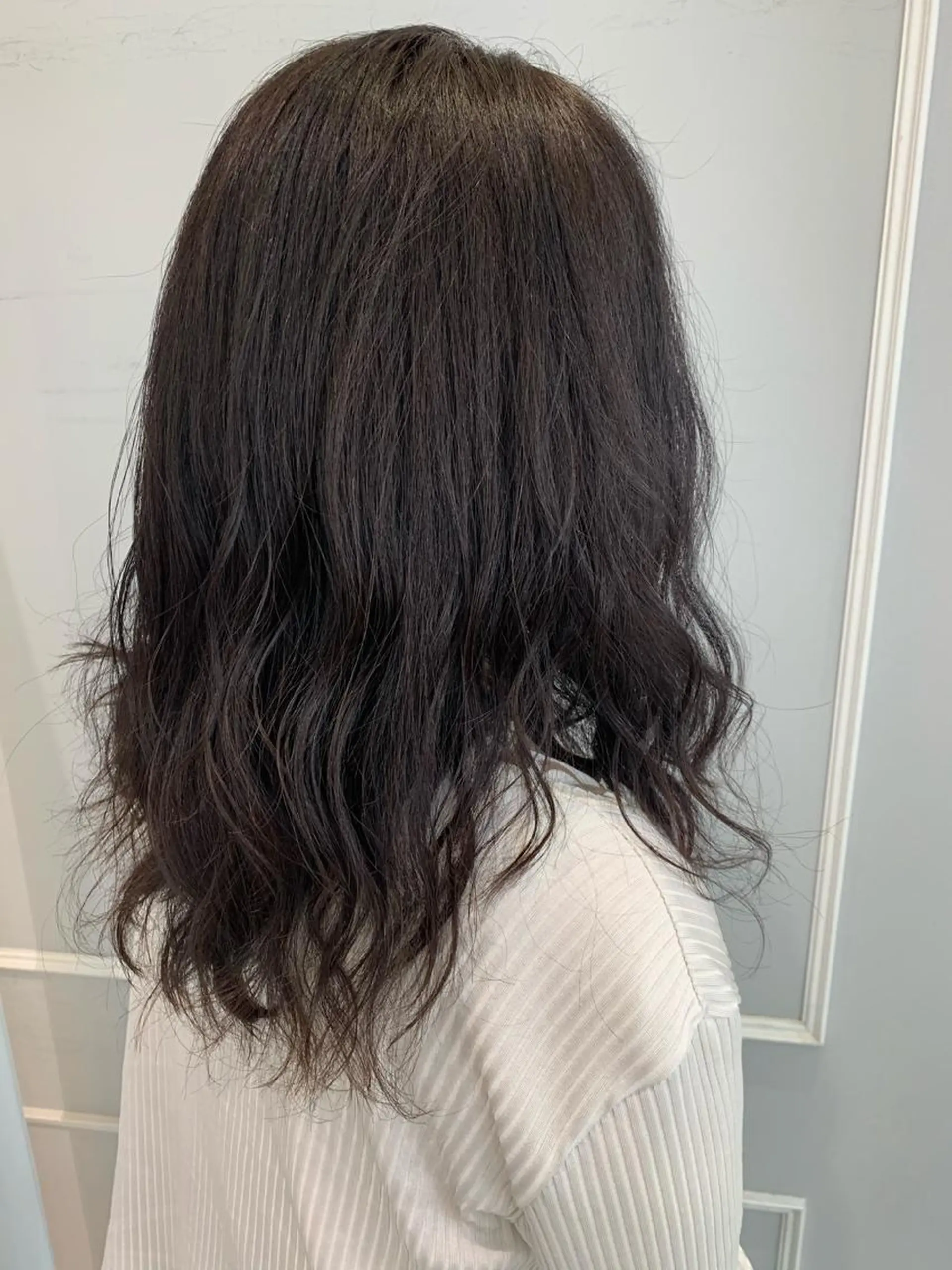 ロング カラー カット ヘアカラー トリートメント 🦖鶴岡香純🦖 育休中のヘアスタイル