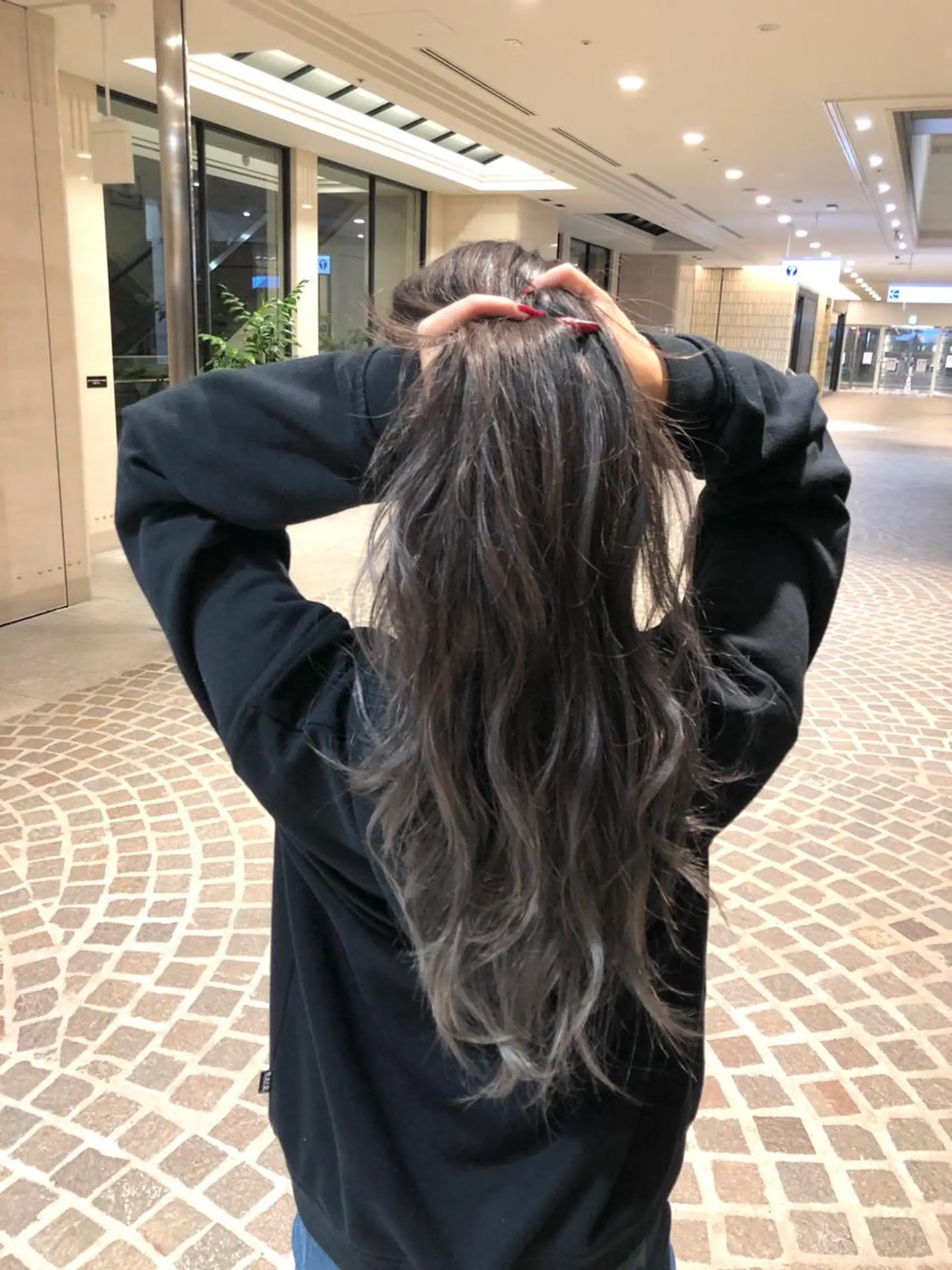 ロング ハイライト 美髪形成💎縮毛矯正 顔レイヤー松尾　幸樹のヘアスタイル