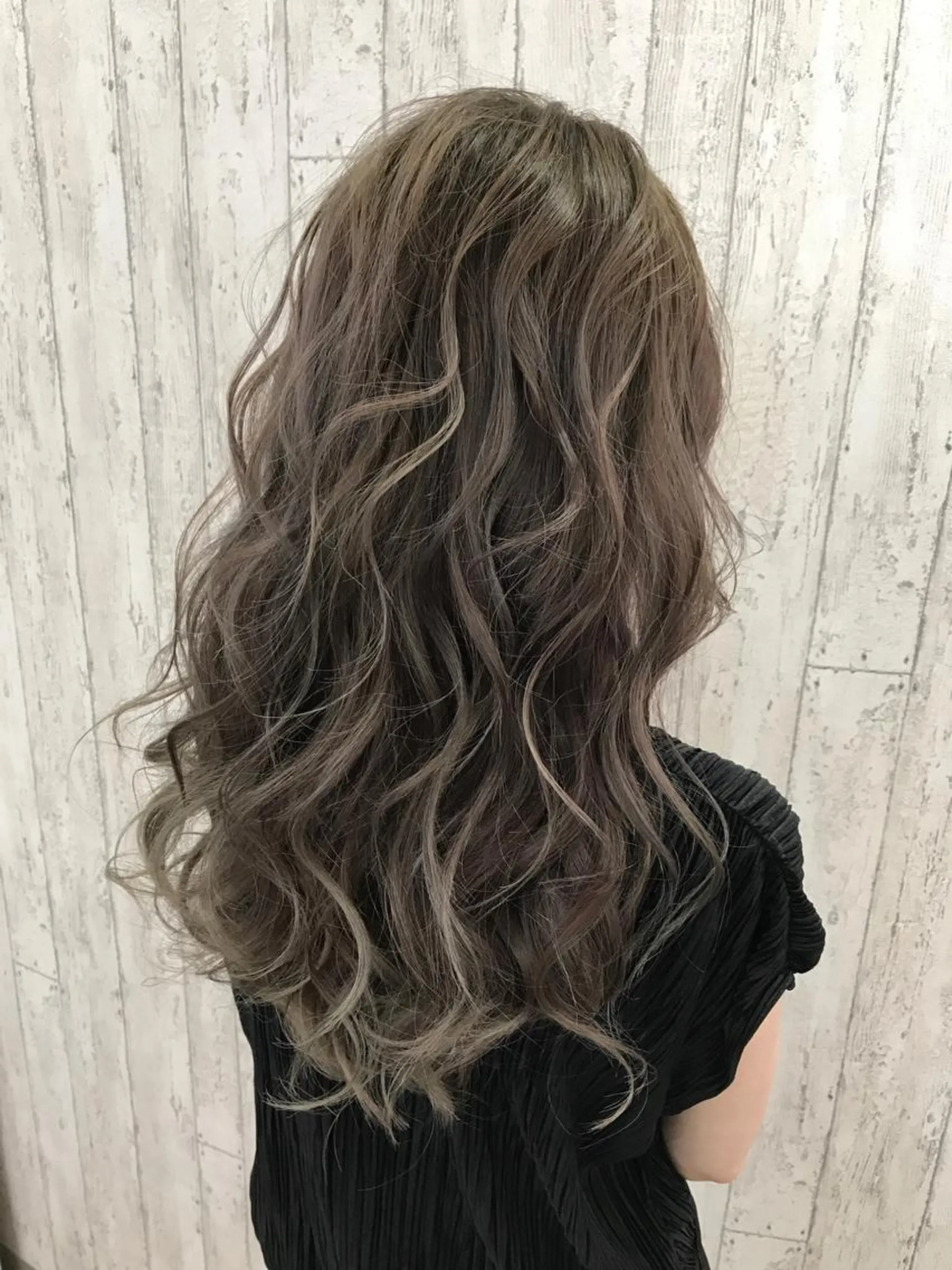 ロング カラー ハイライトカラー ピンクカラー ハイライト 🌿nudeカラー/ レイヤー/藤原🌿のヘアスタイル