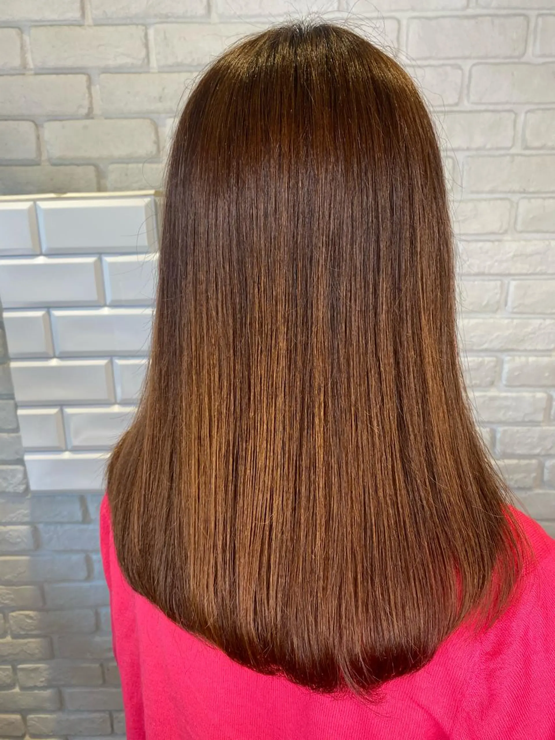 セミロング 🎀しゅな/韓国 レイヤー/透明感♡のヘアスタイル