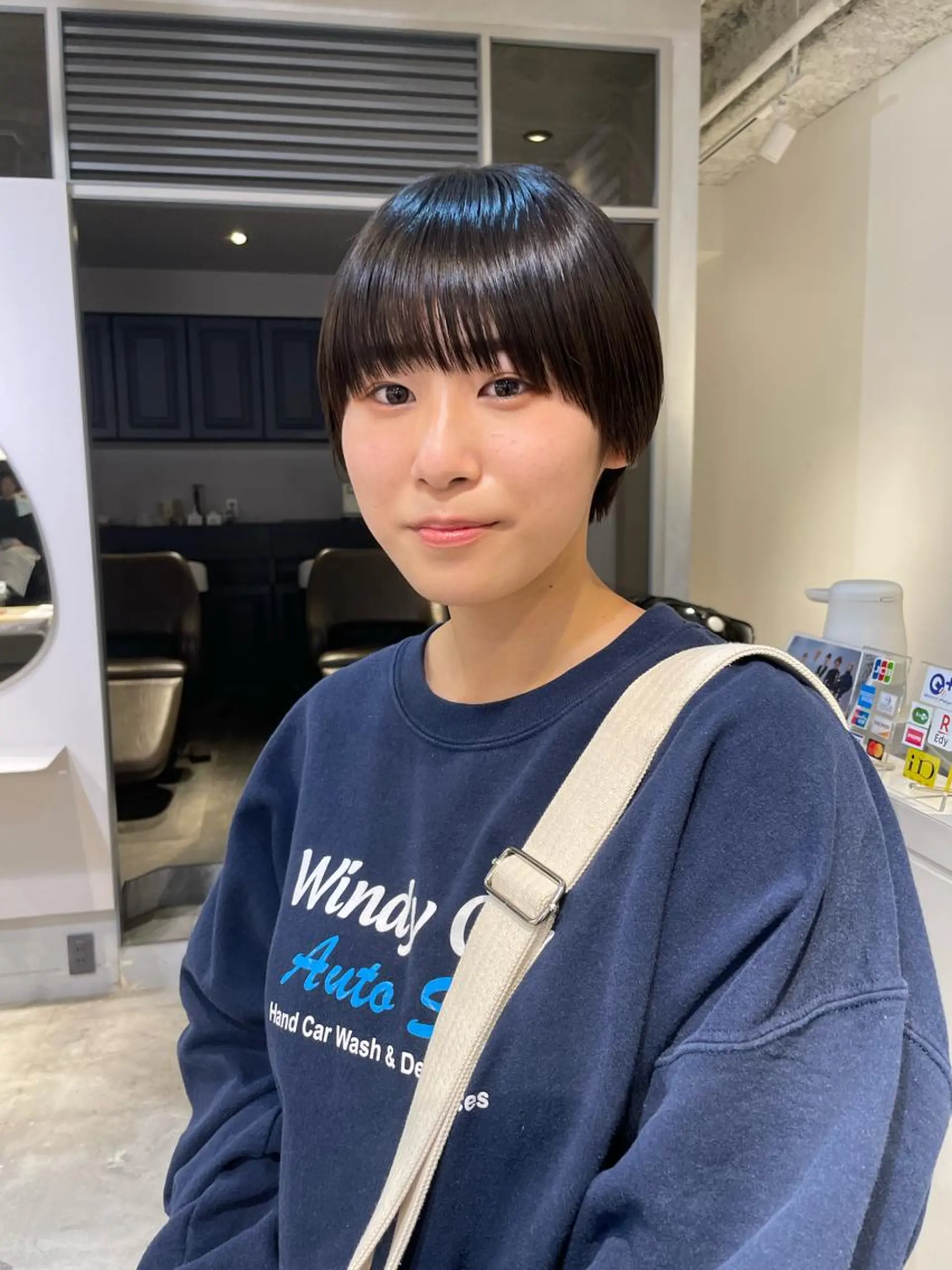 ショート ショートヘア 斉藤 瑞恵のヘアスタイル