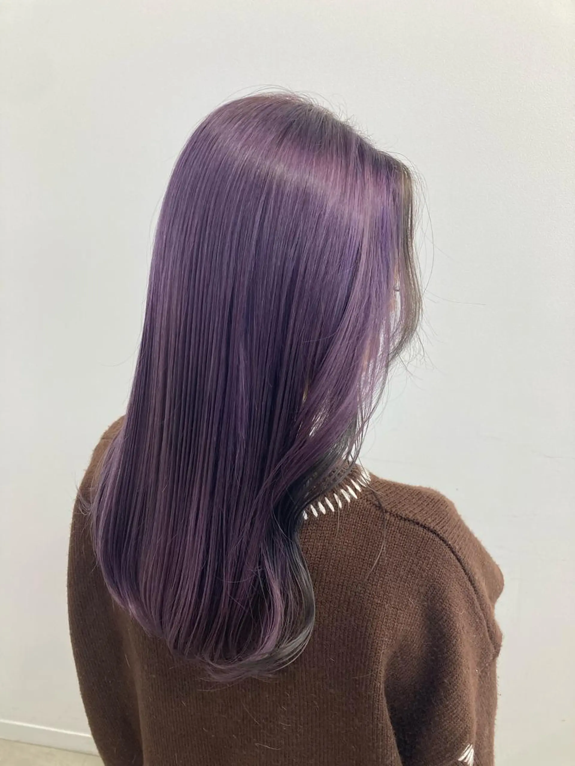 ロング MiRI💜地毛級 エクステ✖似合わせ技のヘアスタイル