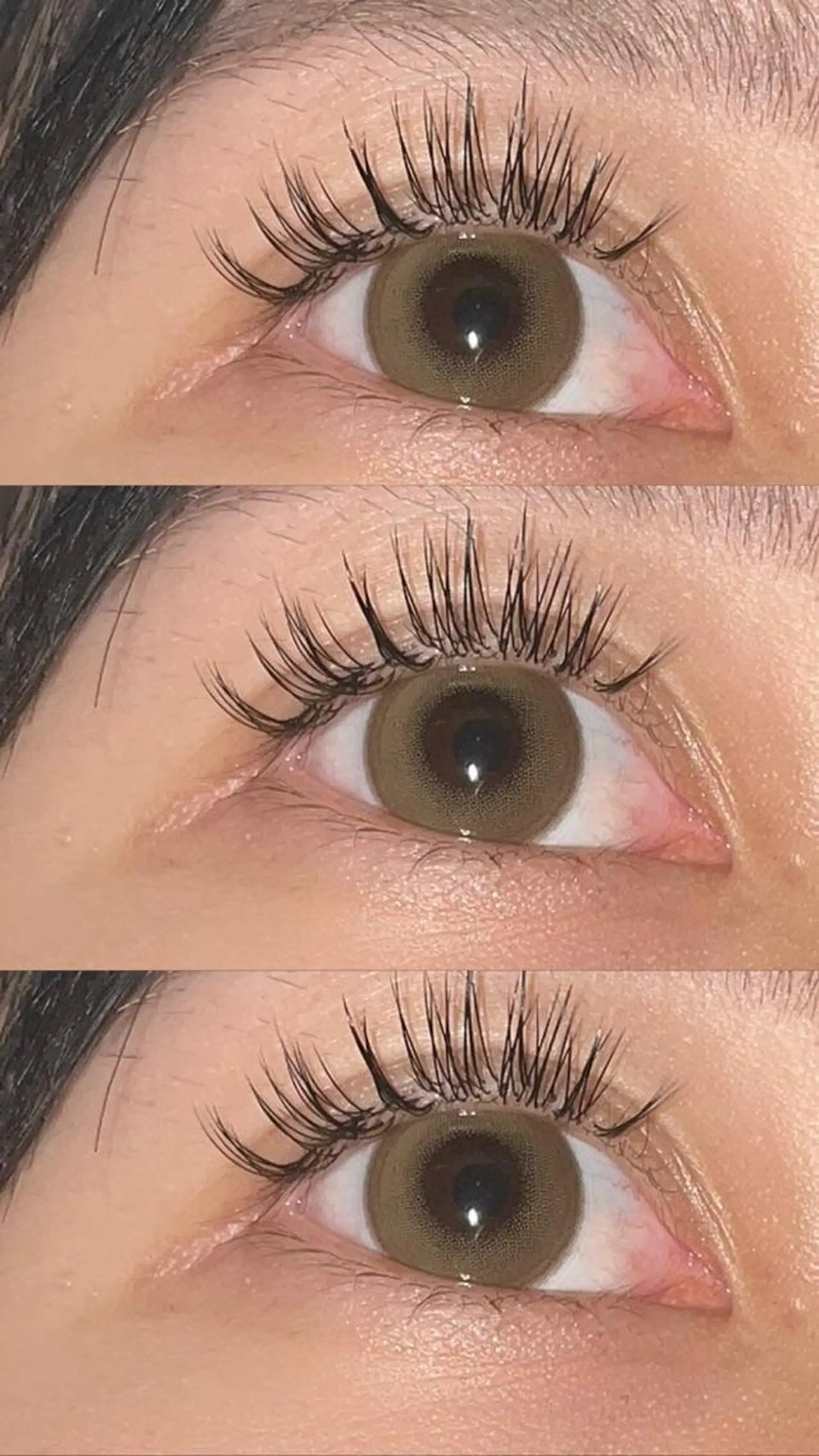 マツエク・マツパ パリジェンヌラッシュリフト まつげパーマ 一重×まつ毛パーマ LAUREL川崎店 ERIKO🐰束感♡のマツエク・マツパデザイン