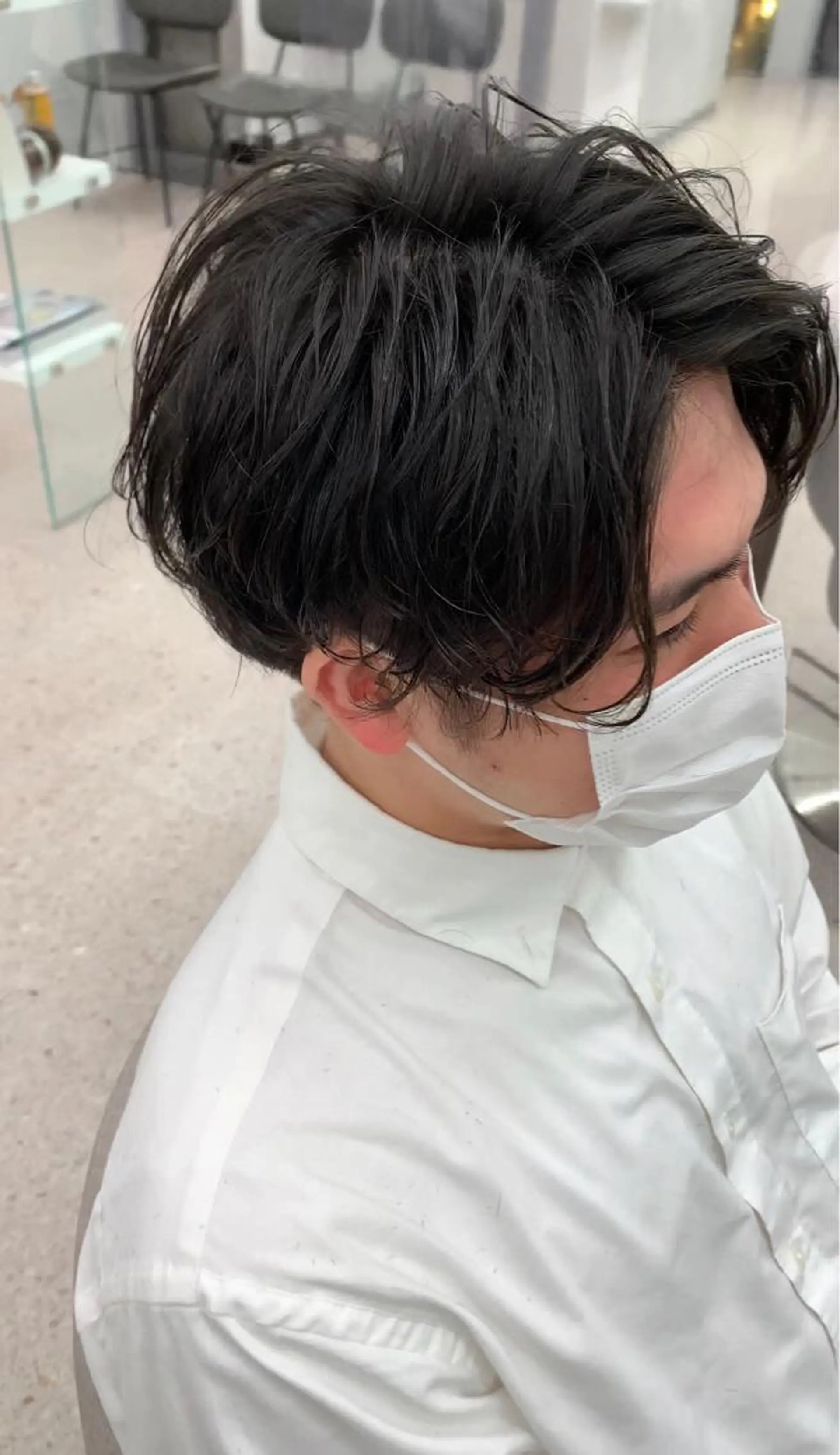 メンズ メンズハイライト メンズパーマ hair&make NOISM -eha-所属・メンズ特化美容師/ 新井　洸太のヘアスタイル