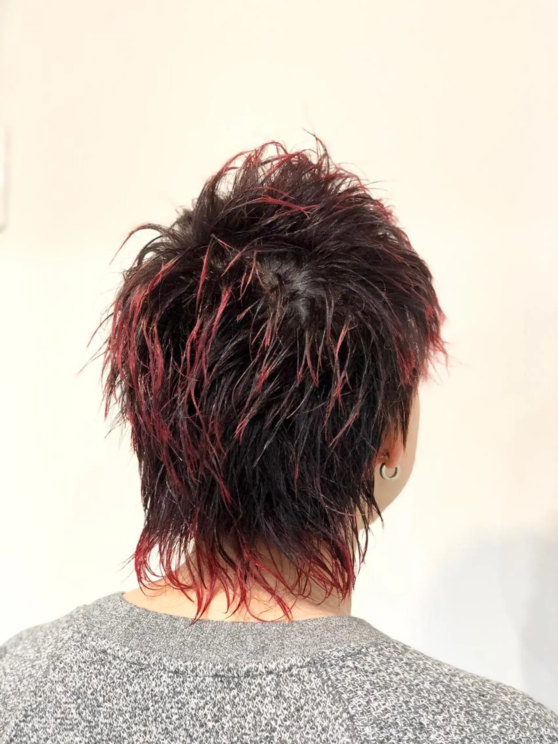 ショート メンズ メンズウルフカット ウルフカット MEN'S特化🌈 KATOのヘアスタイル