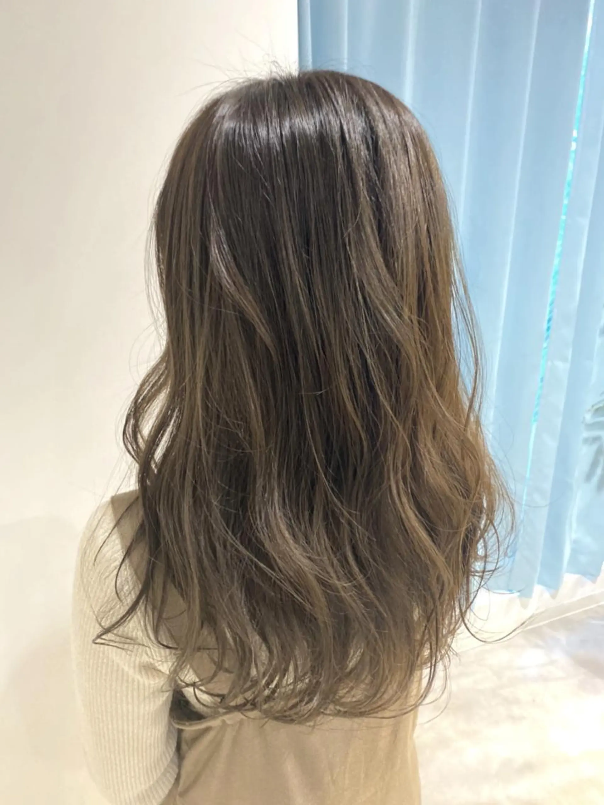 ロング カット ヘアカラー トリートメント AUBEHAIRpeony所属・山形酸性ストレート 古川✂︎のヘアスタイル