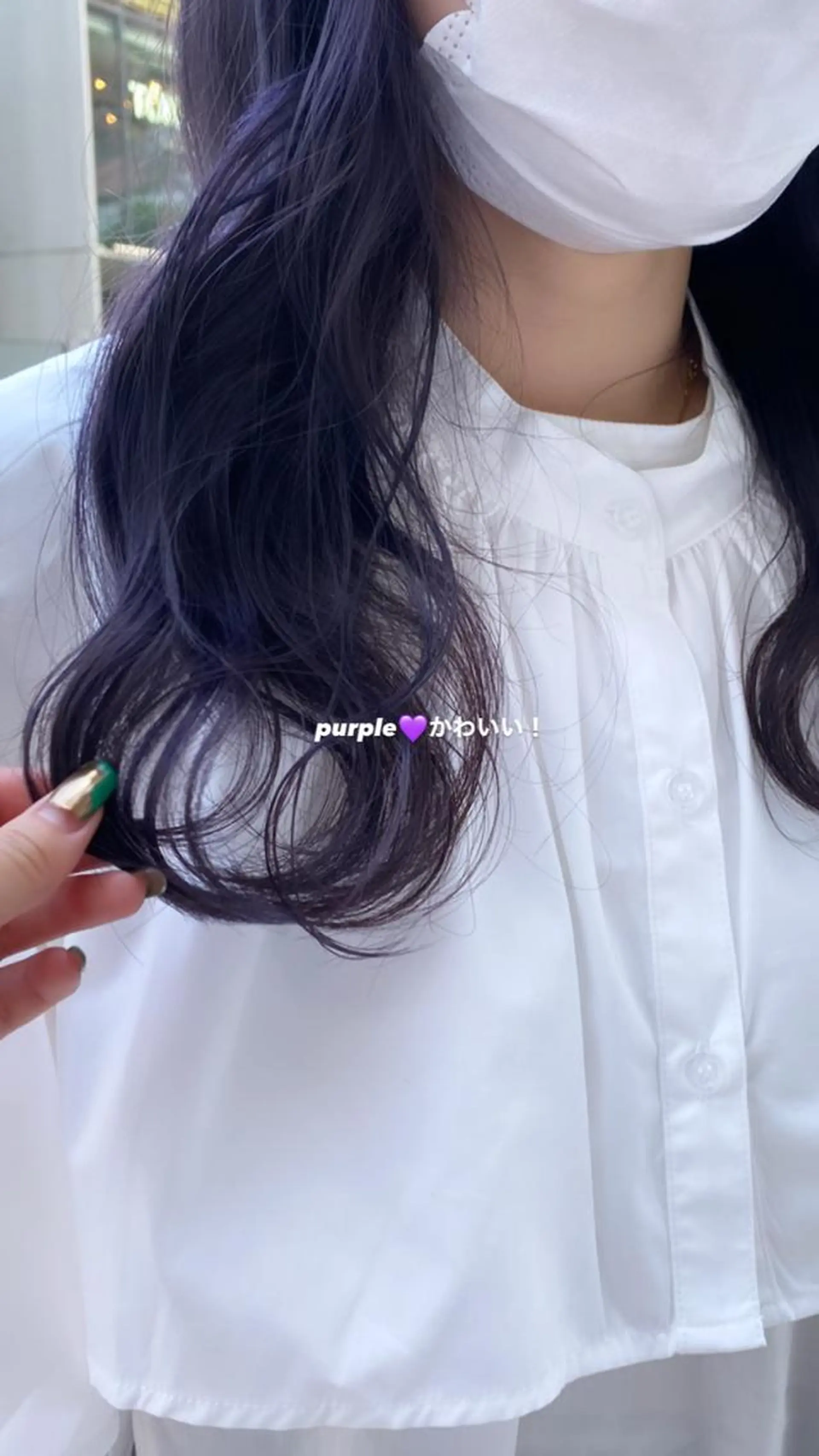 ロング カラー タカノ ノゾミのヘアスタイル