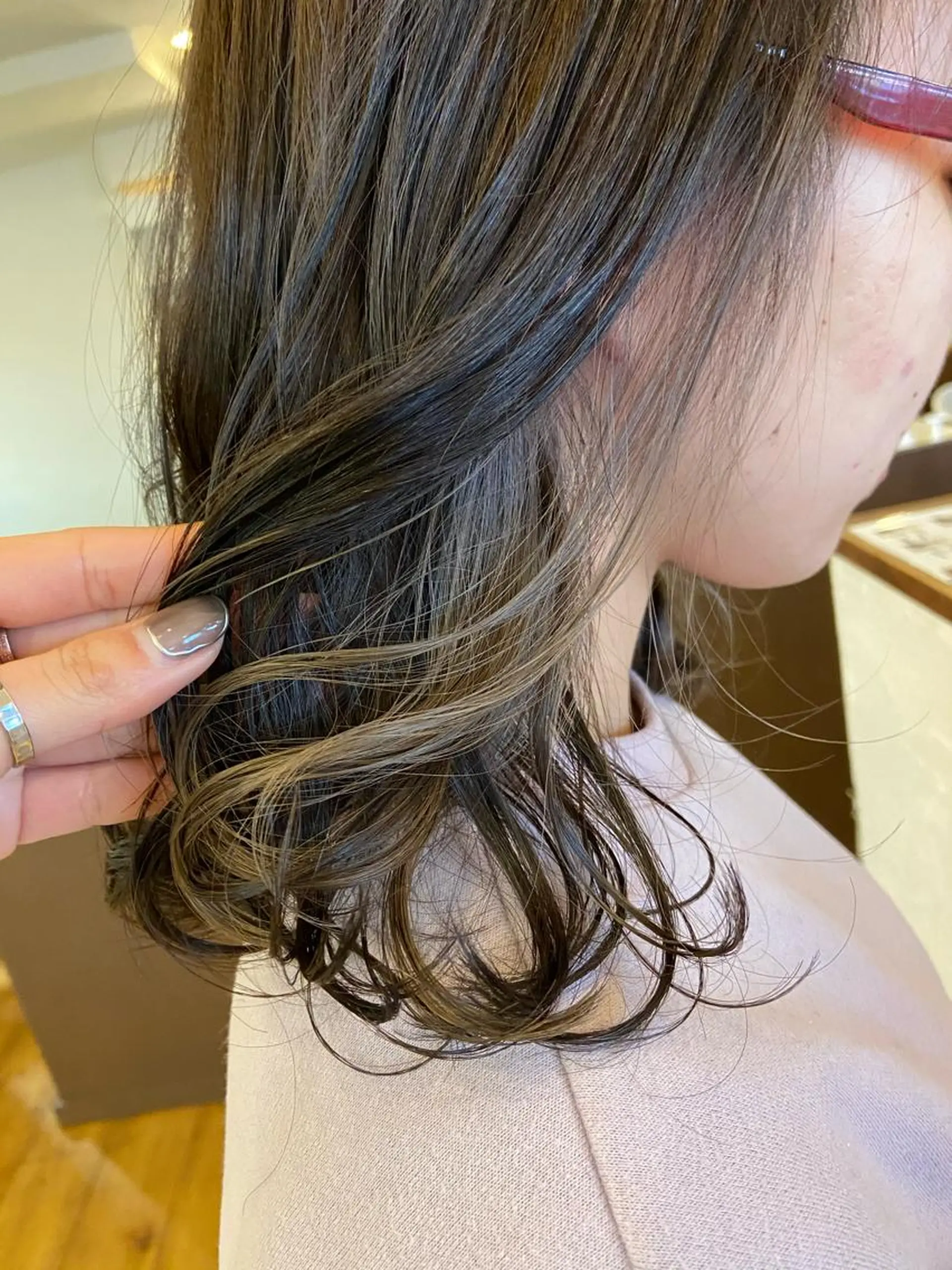 ミディアム カラー Hair Musee   柱店所属・topstylist 吉住 早織のヘアスタイル