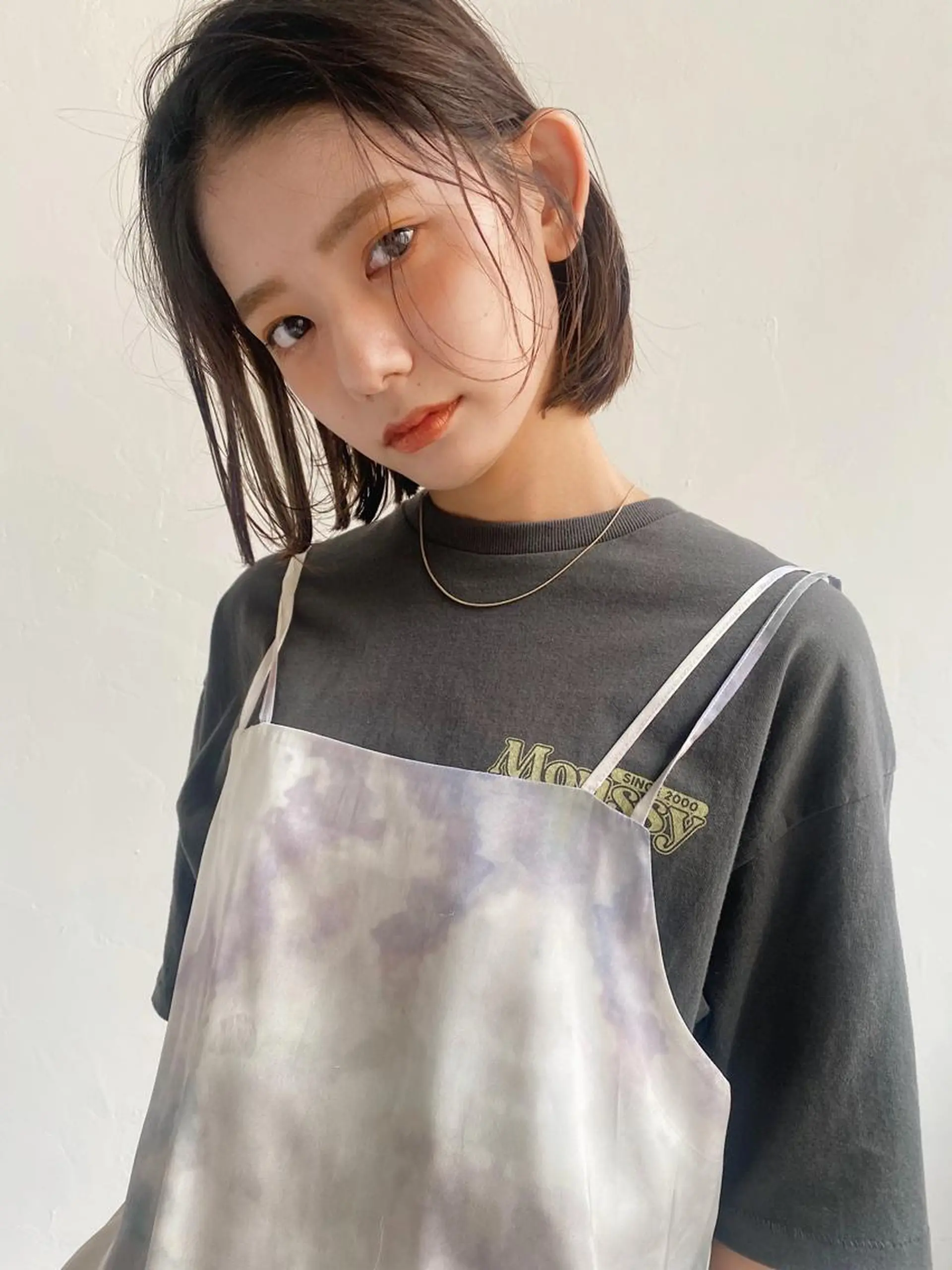 ショート カラー Pros所属・🌙nana/ボブ /酸性ストレート🌙のヘアスタイル