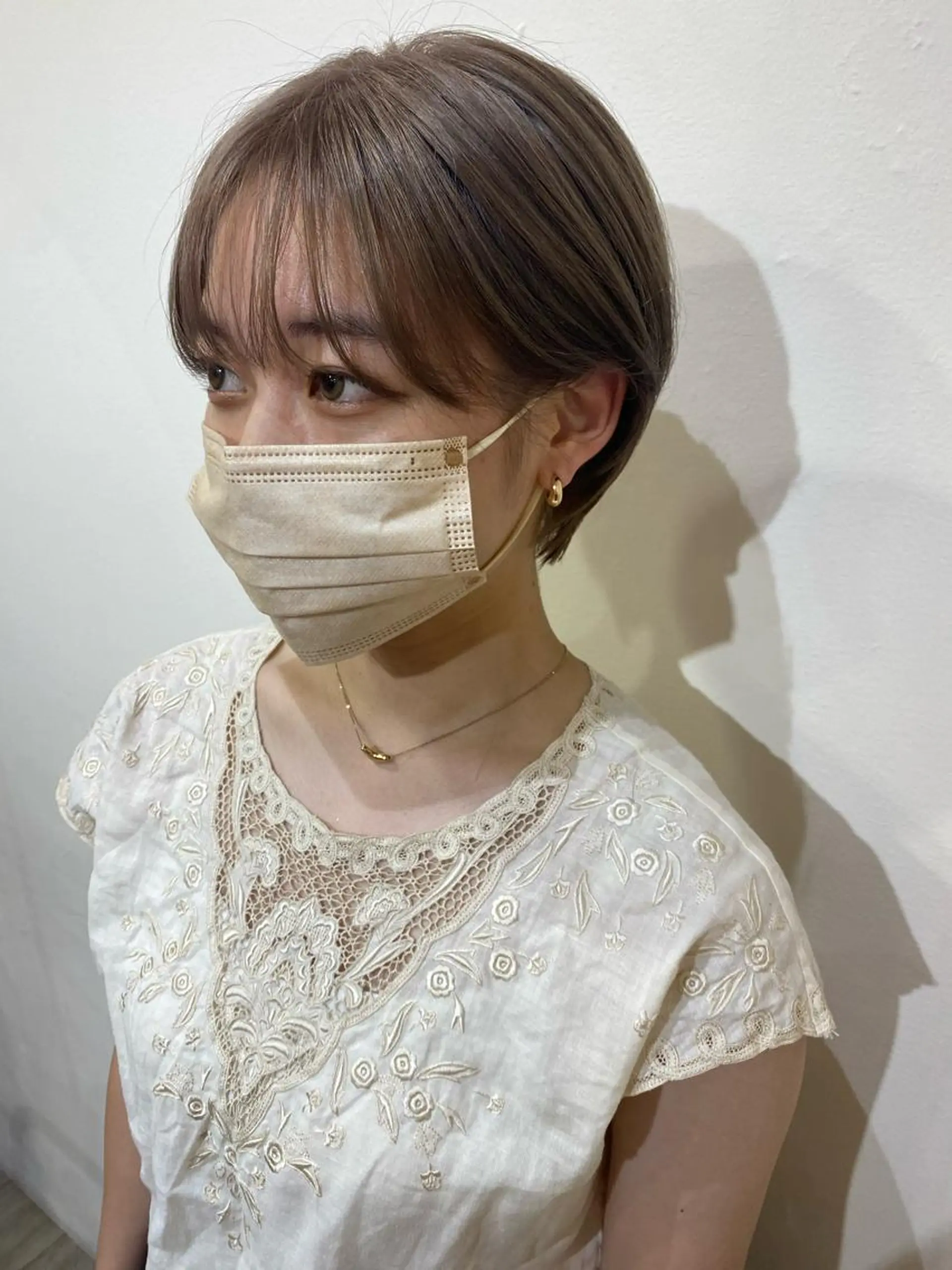 ショート W所属・小林 朋花のヘアスタイル