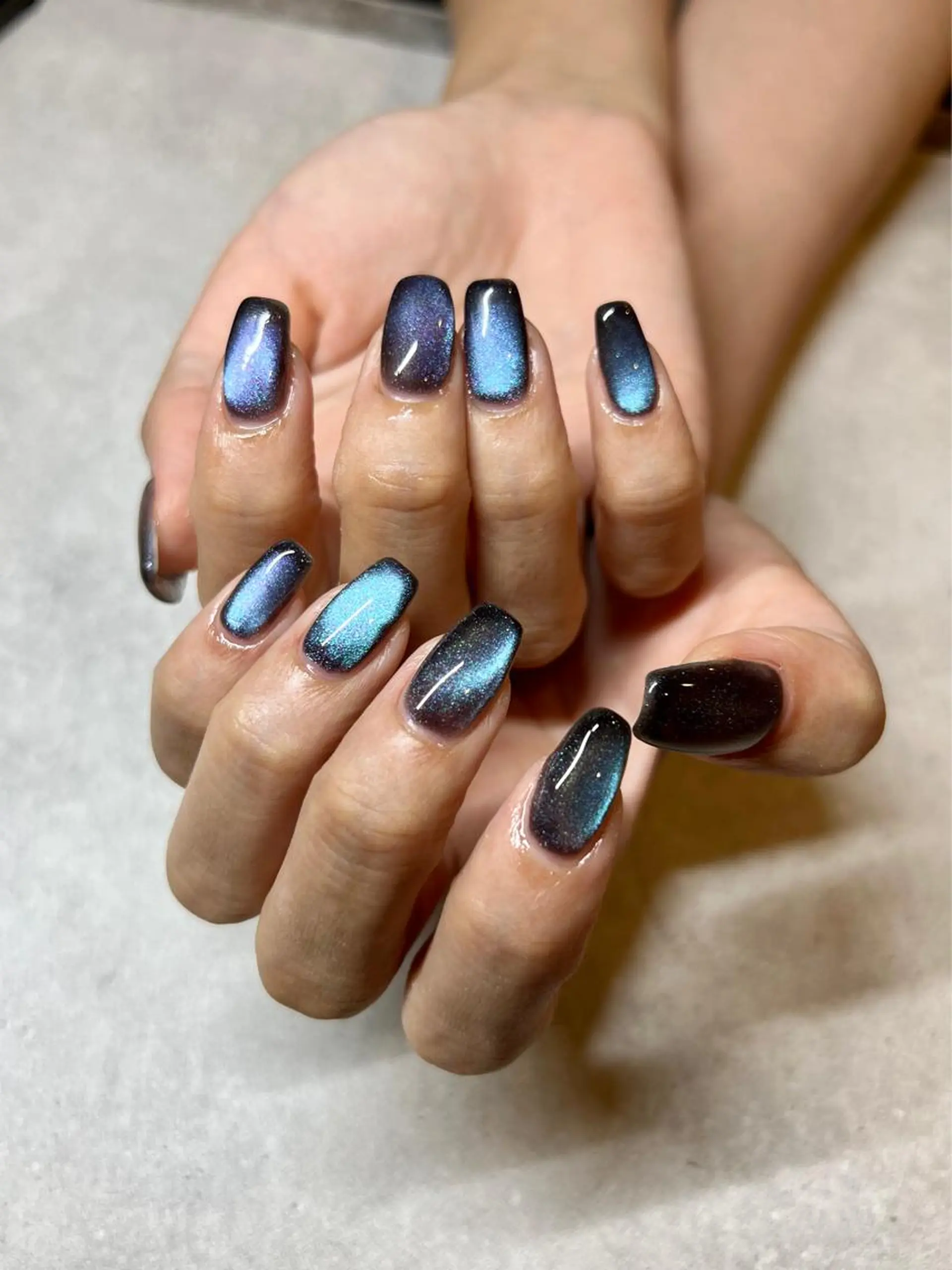 ネイル マグネットネイル ピンクドールハウス 浜松店のネイルデザイン