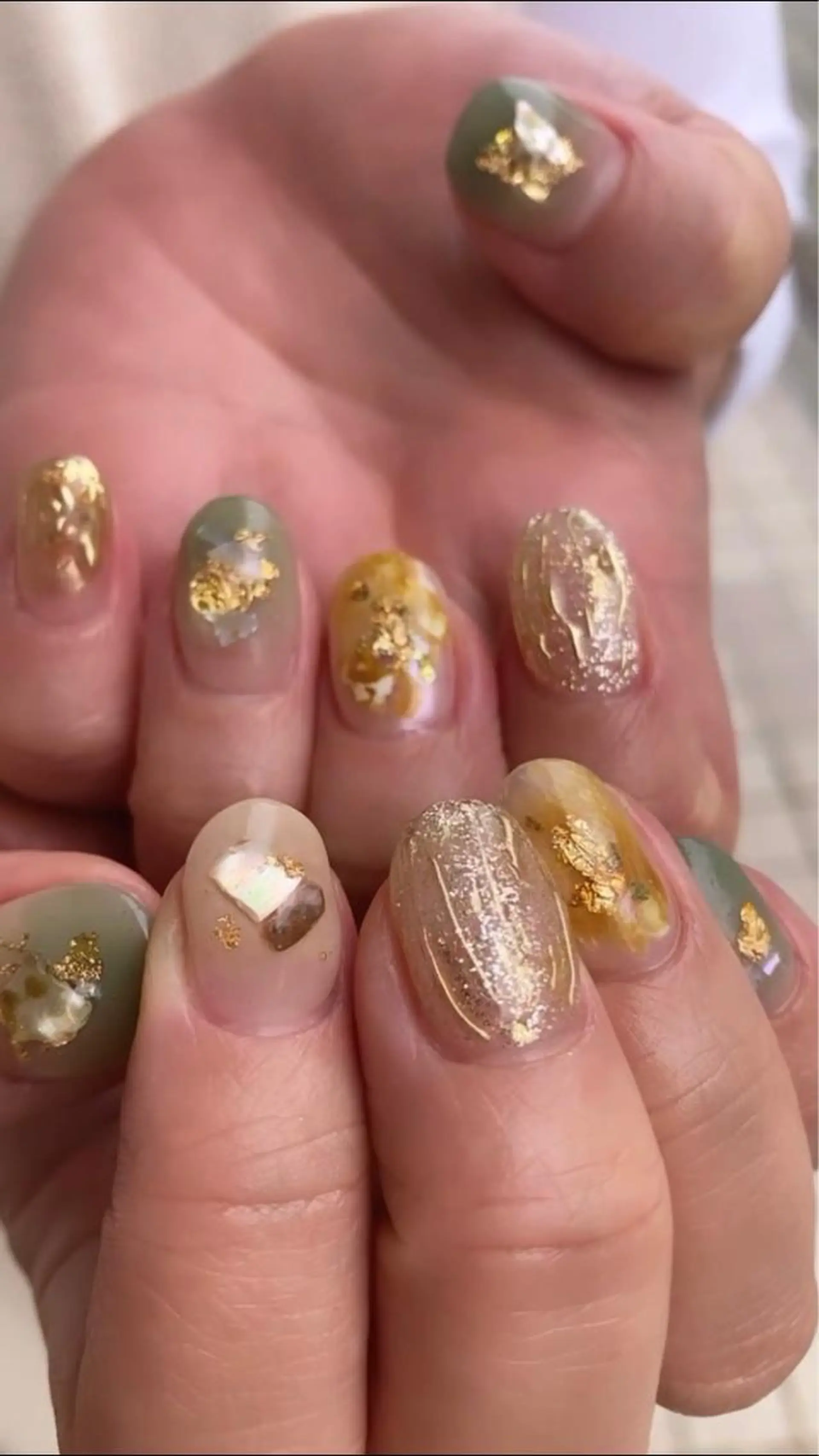 ネイル nailsalon　hue所属・小山 羽奈のネイルデザイン