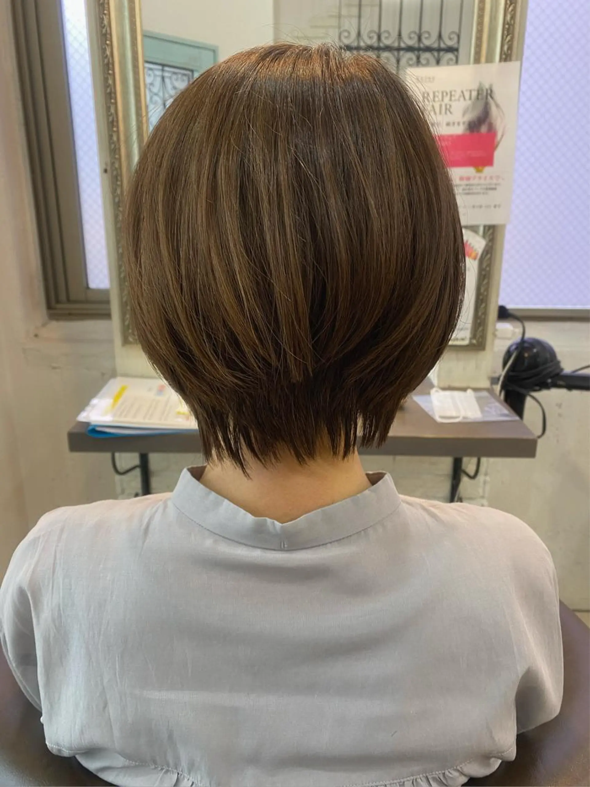 ショート カラー ヘアアレンジ ショートボブ ボブ ショートヘア 立川🤍韓国ヘア/ レイヤー🇰🇷🖤のヘアスタイル