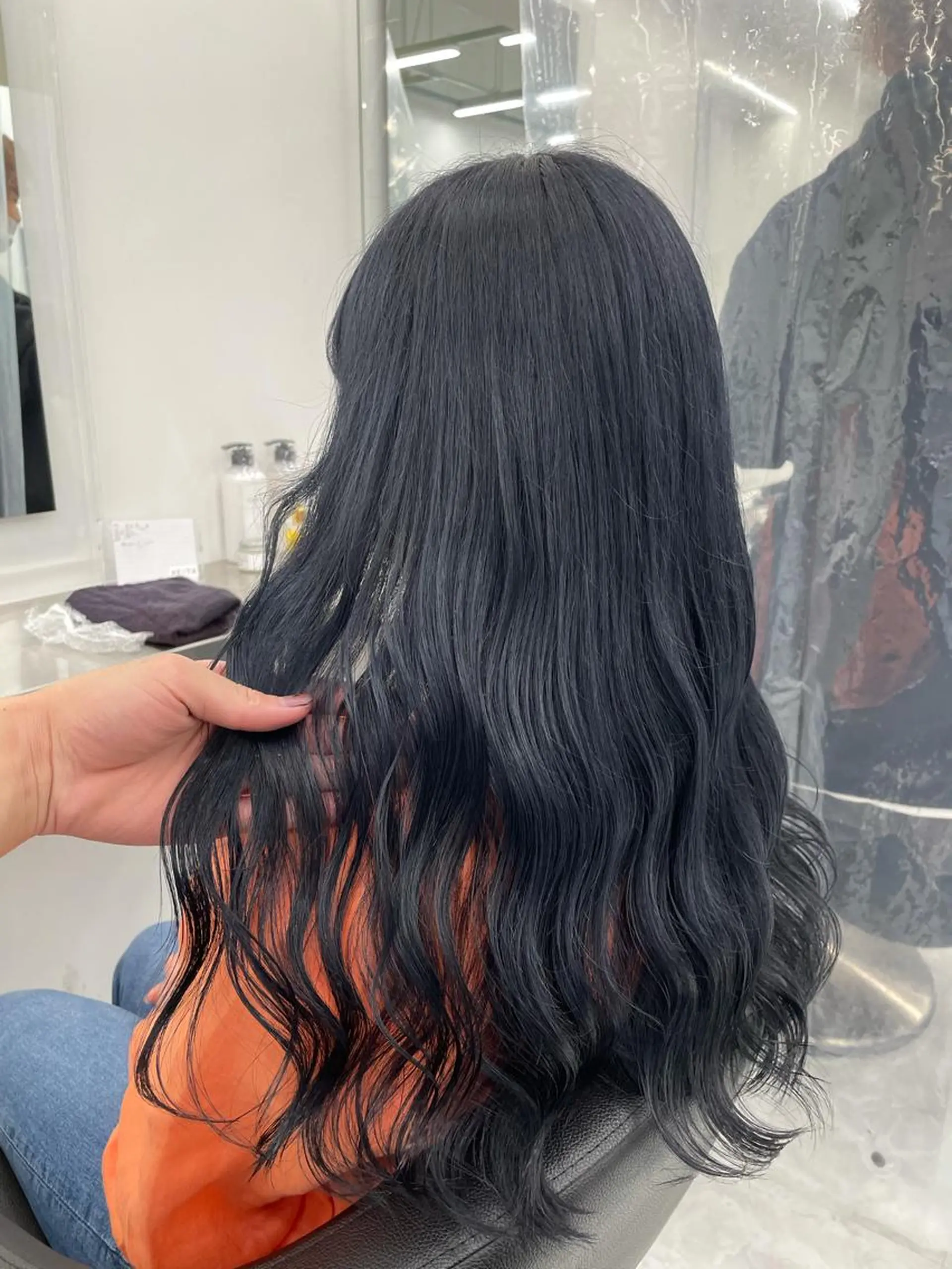 ロング カラー ヘアアレンジ salowin新宿East3階所属・艶美髪/髪質改善 /縮毛矯正/木元渓太のヘアスタイル