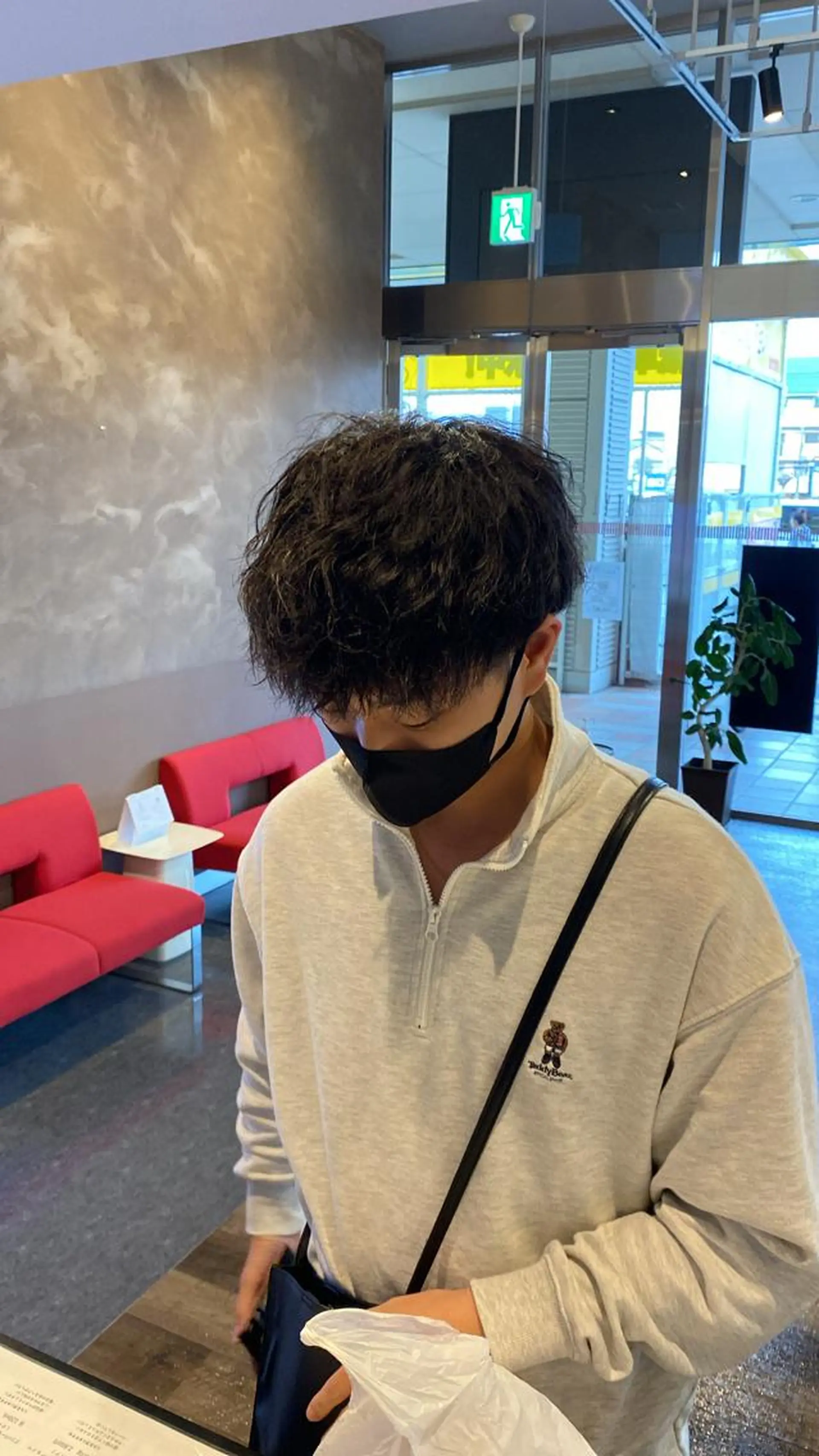 パーマ メンズ メンズパーマ 波巻きパーマ カット パーマ STYLE エキシティ店所属・【似合わせパーマ】 STYLE 杉原　魁のヘアスタイル