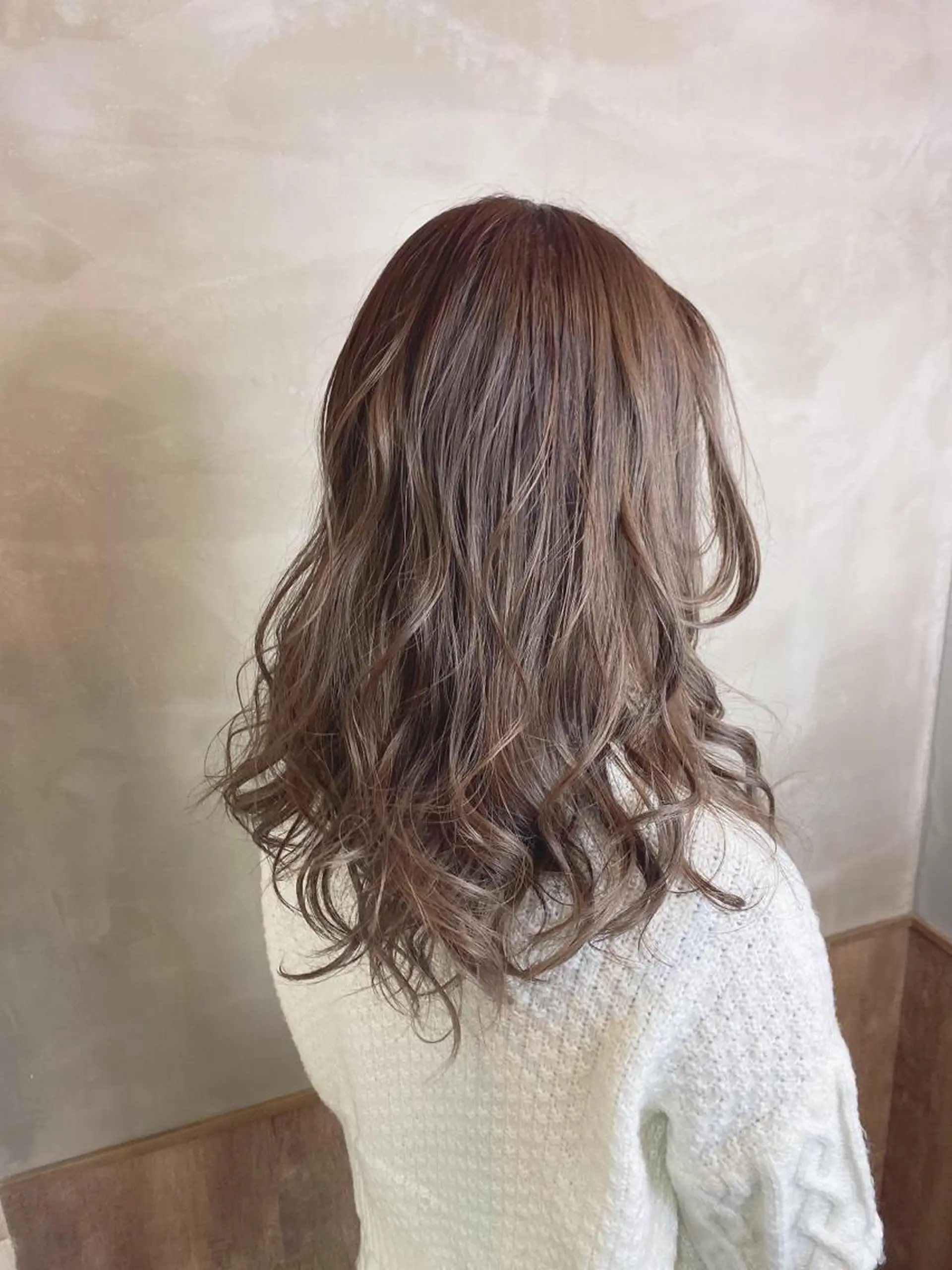 セミロング カラー パーマ ナナシ所属・✨髪質改善/縮毛矯正 木村和司✨のヘアスタイル