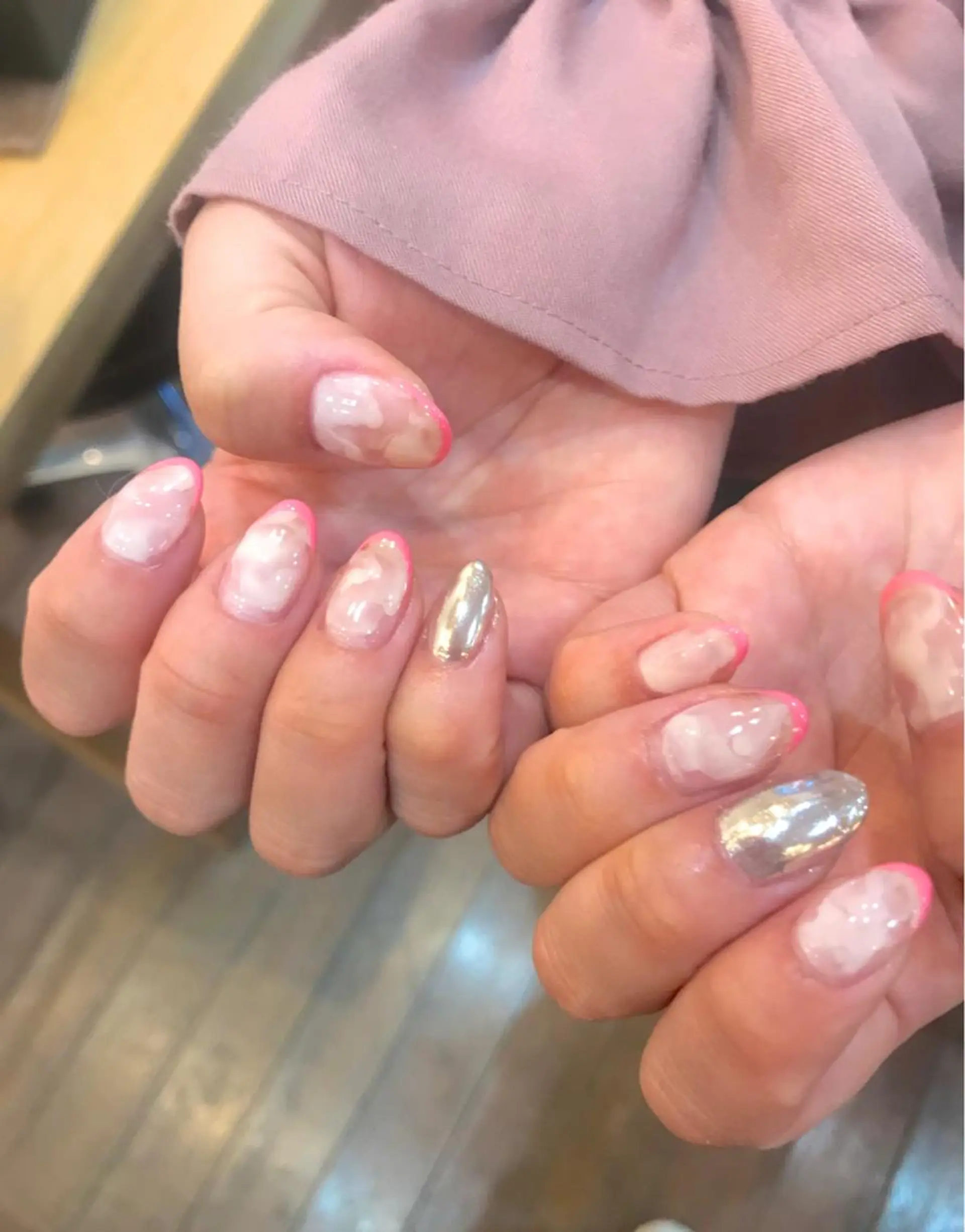 ネイル フレンチネイル その他(ネイル) eclale nのネイルデザイン