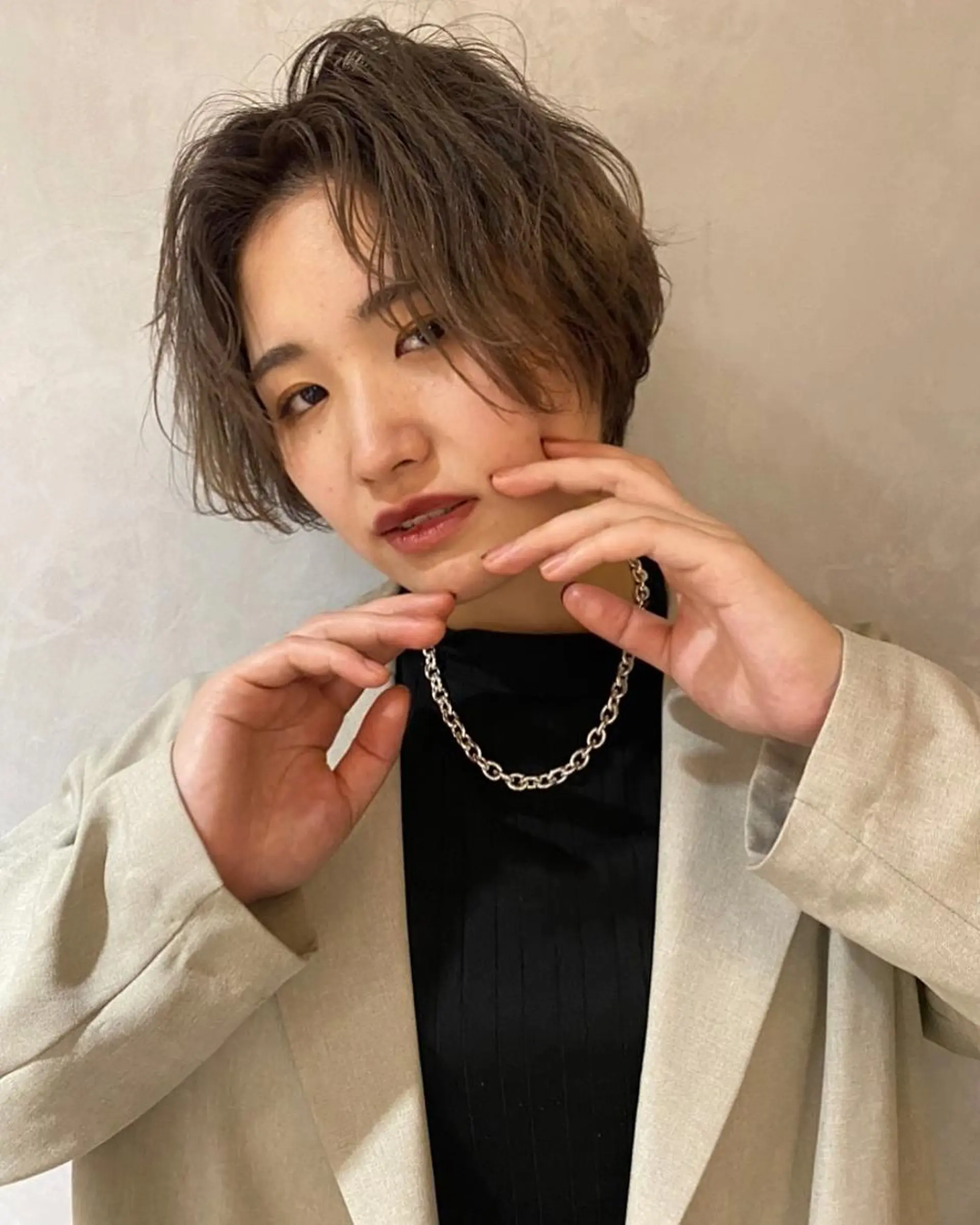 ショート カラー ハンサムショート ショートヘア ヘアカラー MIYU💋💖 〈XENA渋谷本店〉のヘアスタイル