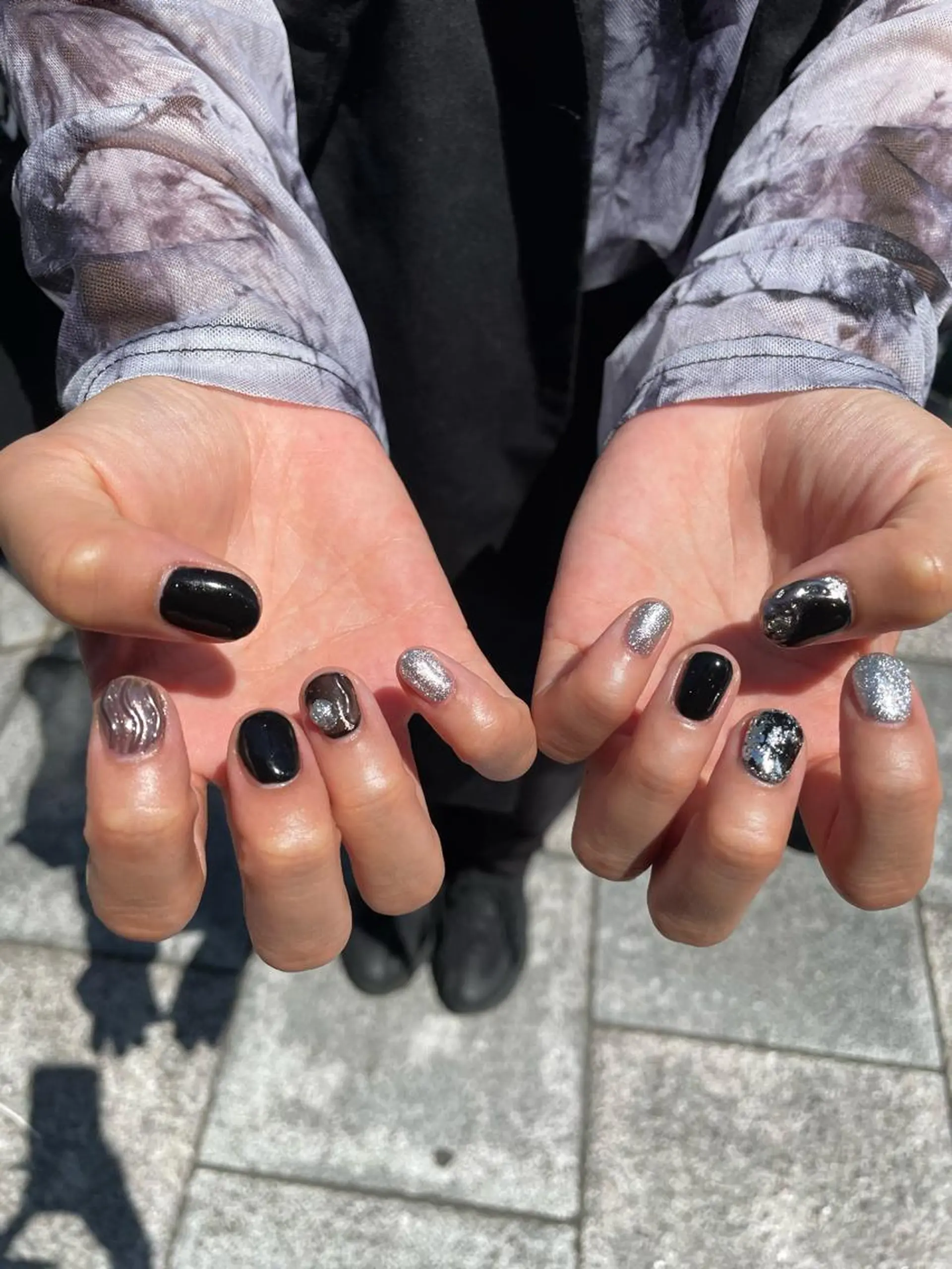 ネイル 束感まつ毛/ネイル/ LED♥KIRARAのマツエク・マツパデザイン