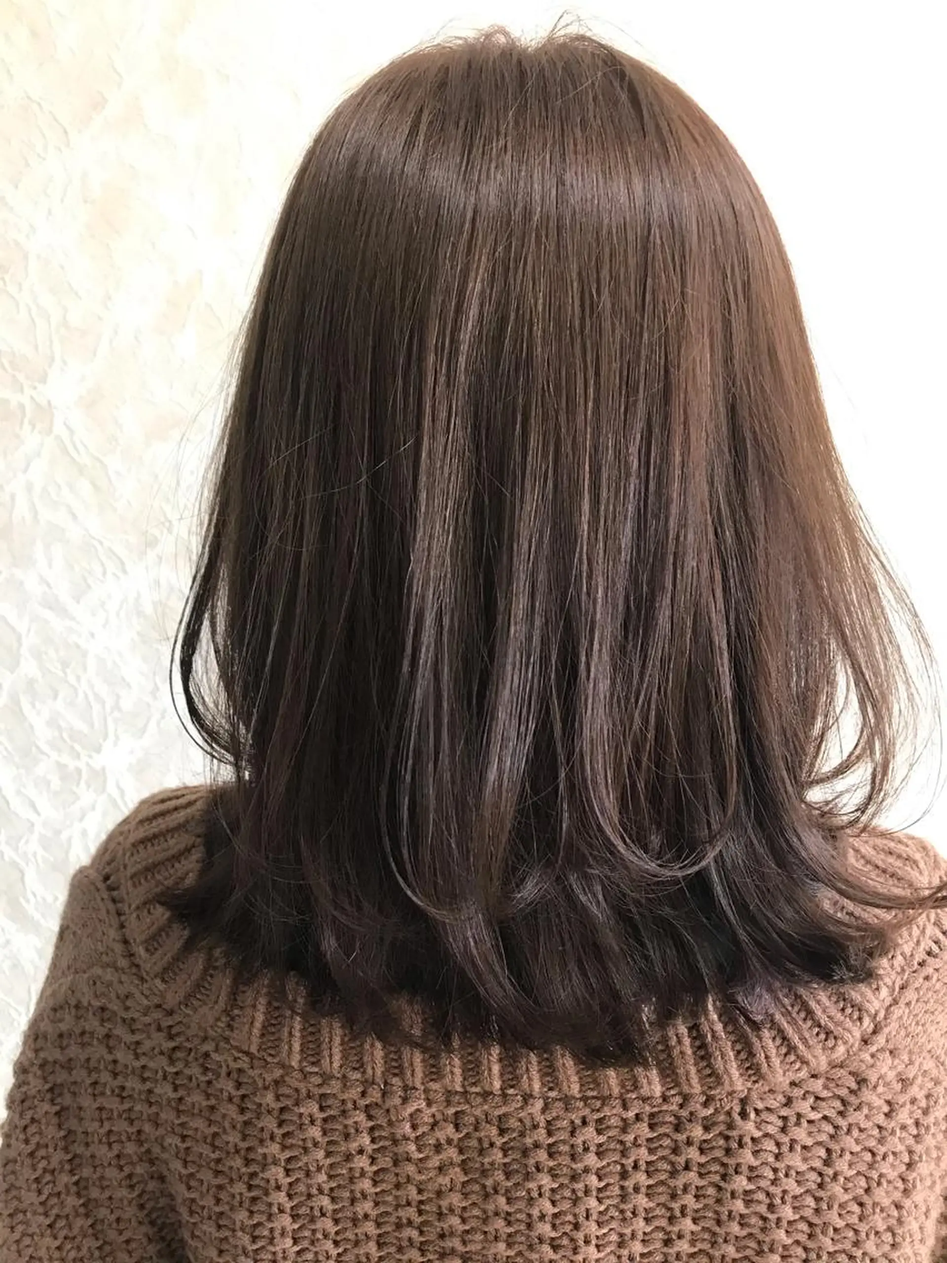 ミディアム カラー 透明感カラー グレージュ ラベンダーカラー ラベンダーグレージュ ラベンダーグレー カット トリートメント ブリーチ/髪質改善/ レイヤー/YUTO‎のヘアスタイル