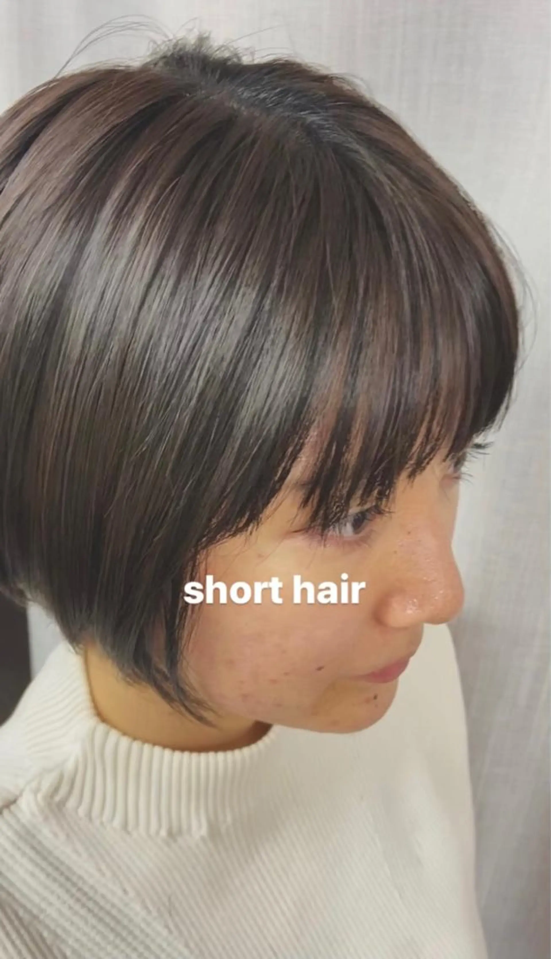 ショート ショートヘア OAK  恵比寿所属・🌞ショートヘア🌝 江連露美🌛のヘアスタイル