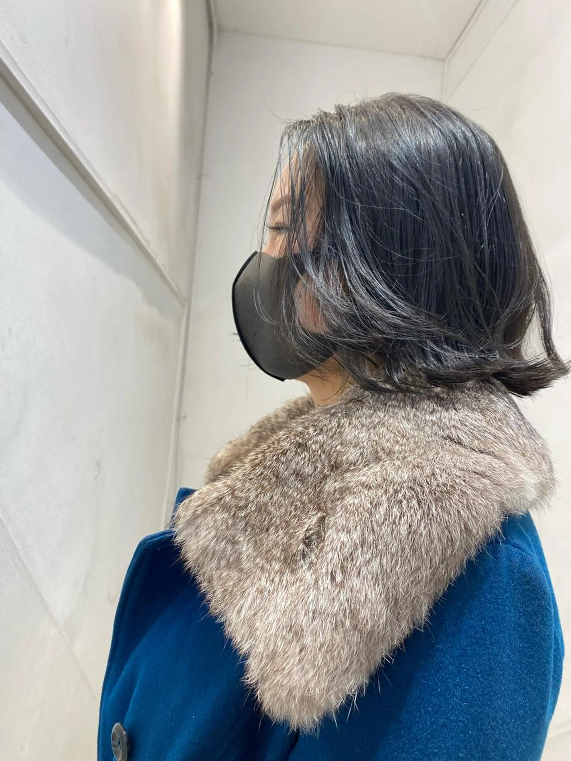 ミディアム カラー ✨くびれスタイル✨️ 戸嶋穂乃香のヘアスタイル