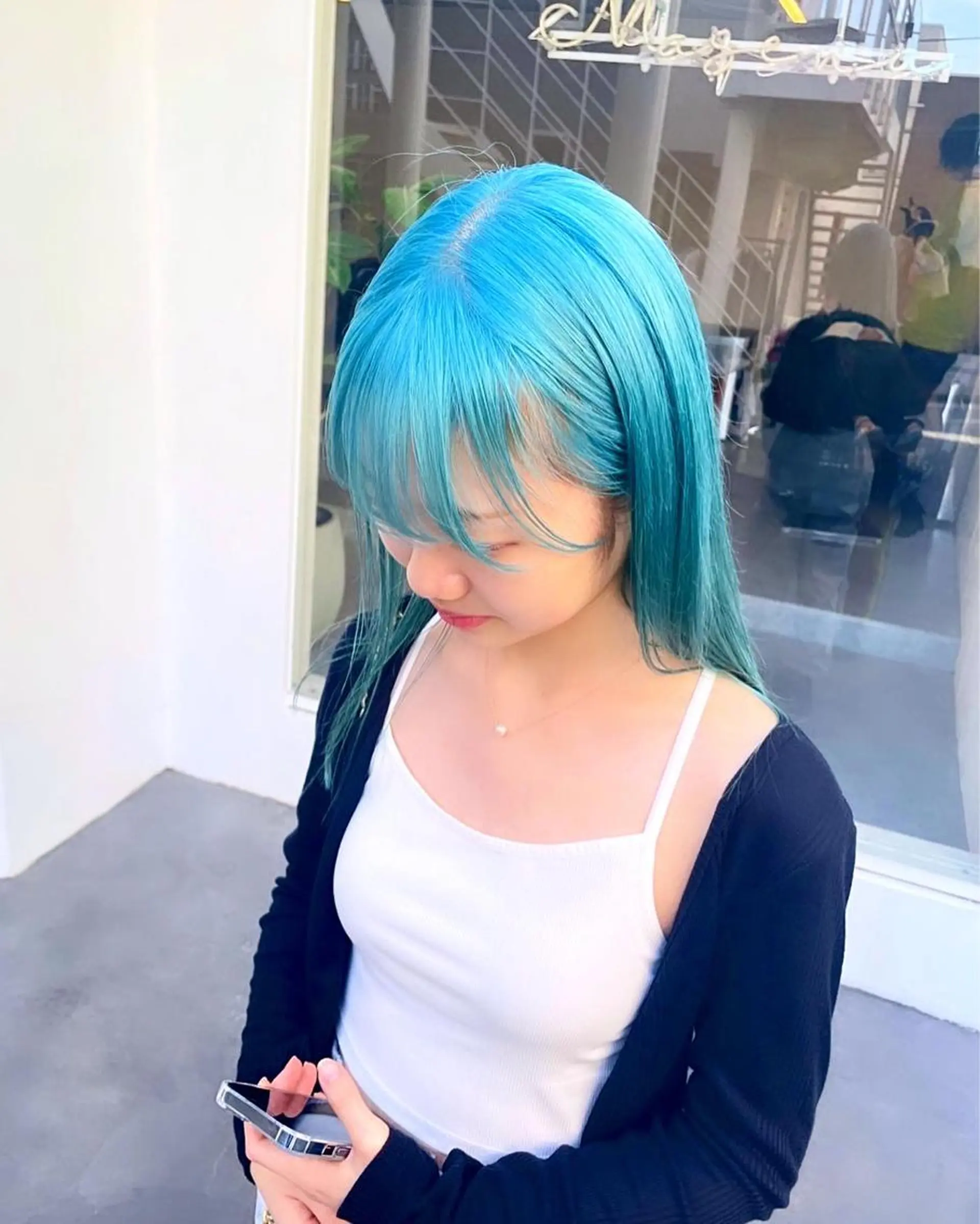 ロング 韓国風ヘア ヘアカラー トリートメント ヘアセット Masena所属・💎韓国風レイヤー /ボブ💎Namiのヘアスタイル