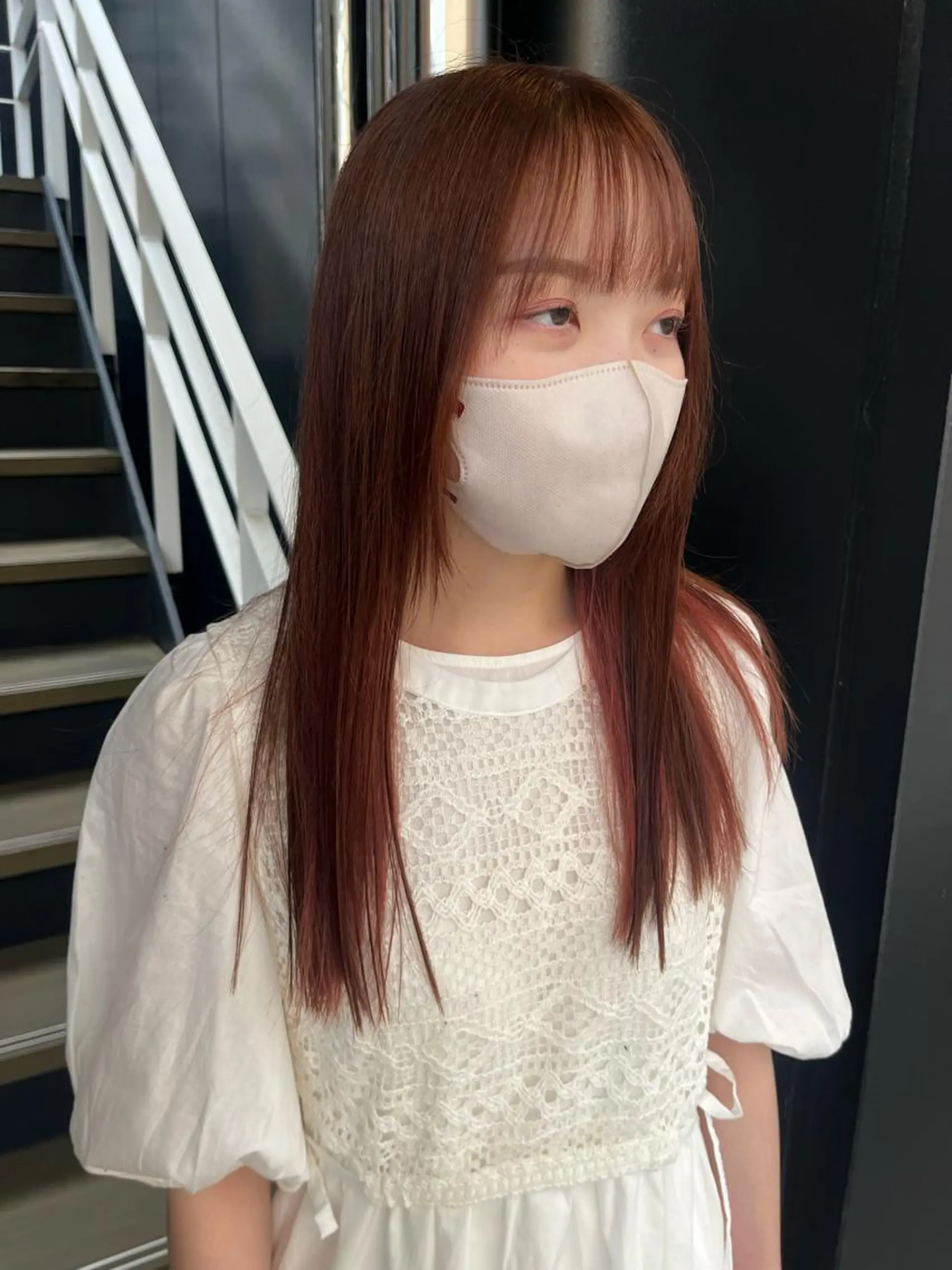 セミロング 西新/siohair 2nd/石尾刻矢のヘアスタイル