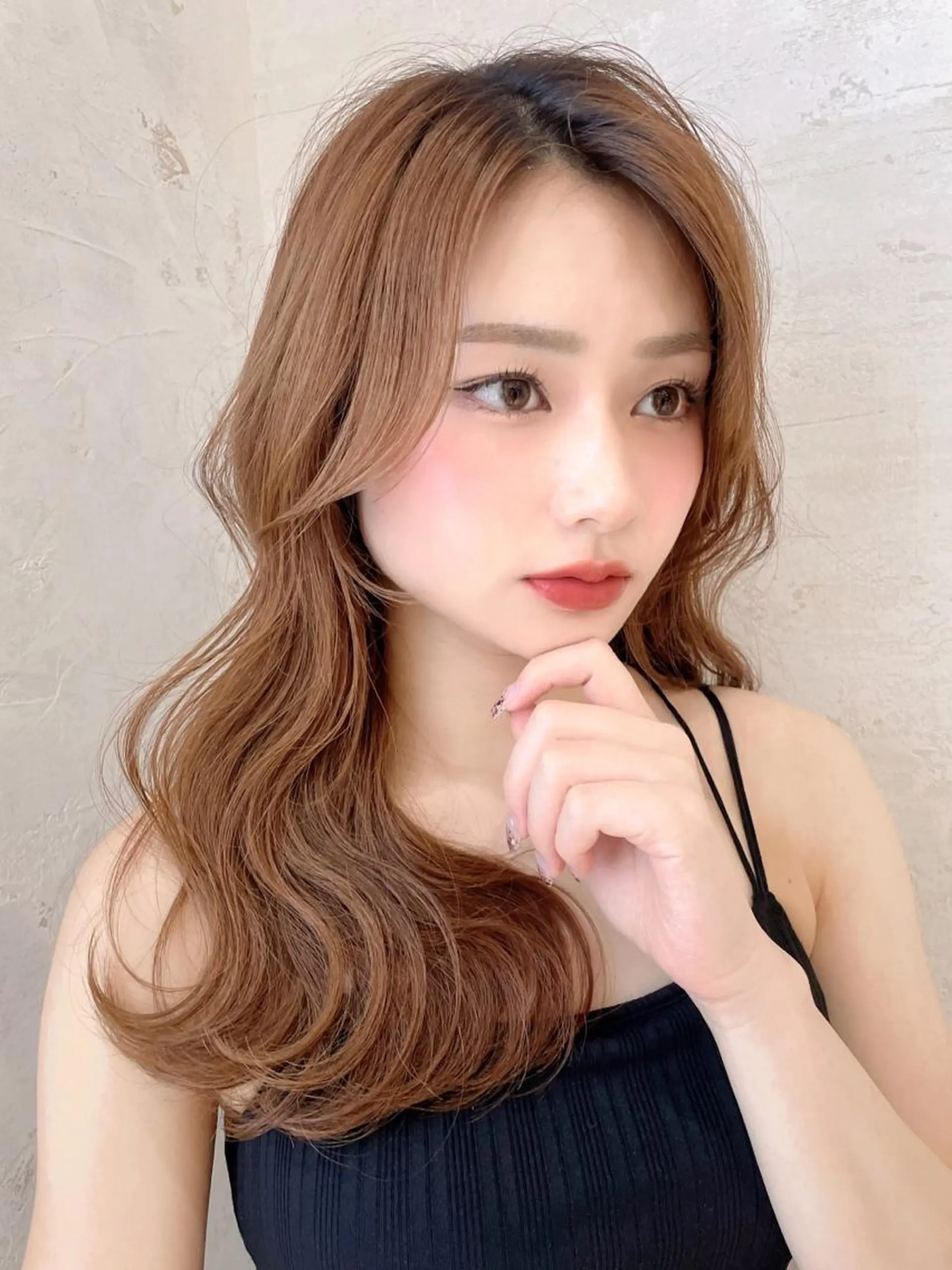 ロング カラー バレイヤージュ ブリーチ ケアブリーチ ダブルカラー グラデーションカラー 美髪/カラー 美容院🌈渡辺隼也のヘアスタイル