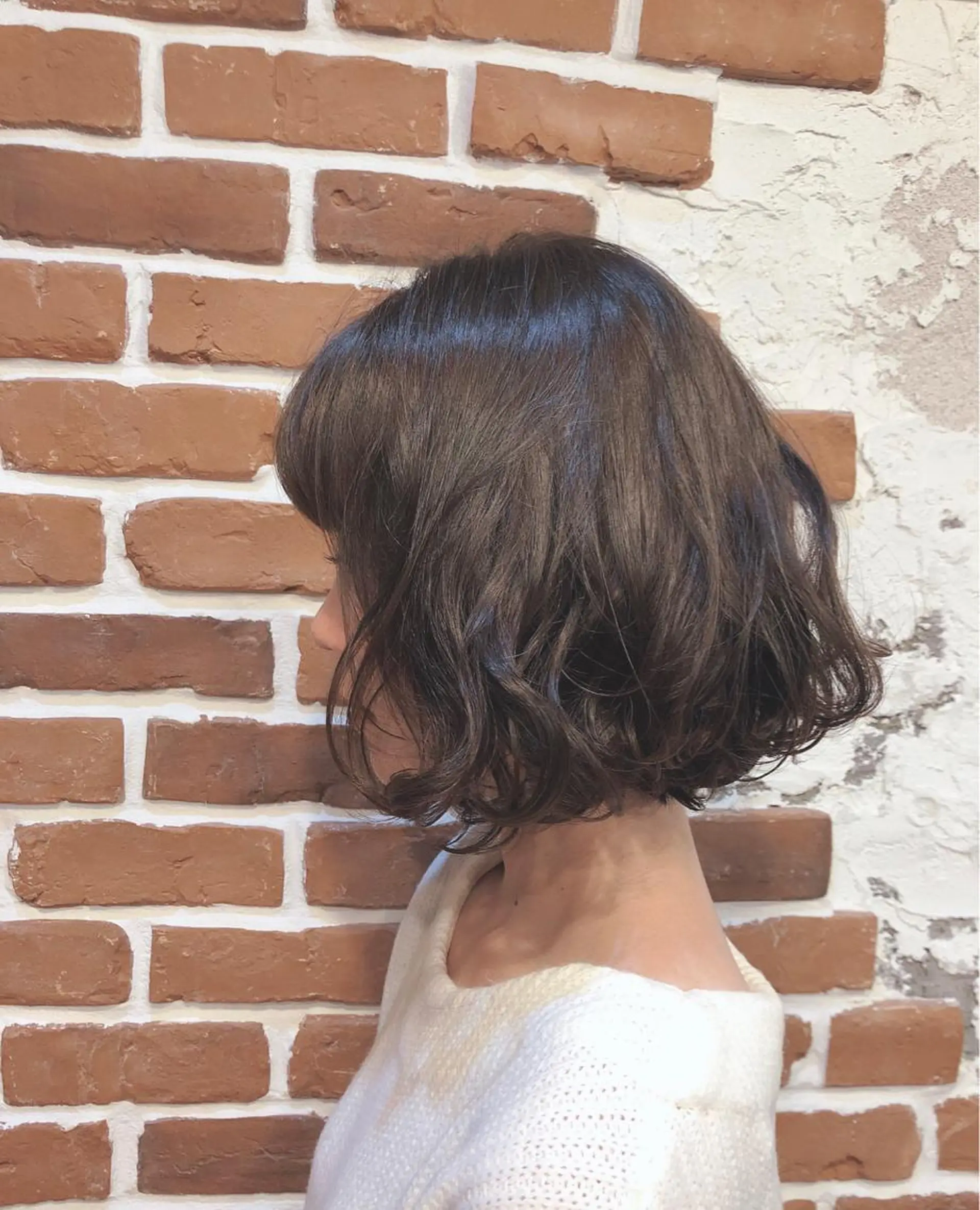 カラー グレージュ オリーブグレージュ オリーブグレー ✨色持ちの良い艶 カラー✨蟹江真世のヘアスタイル