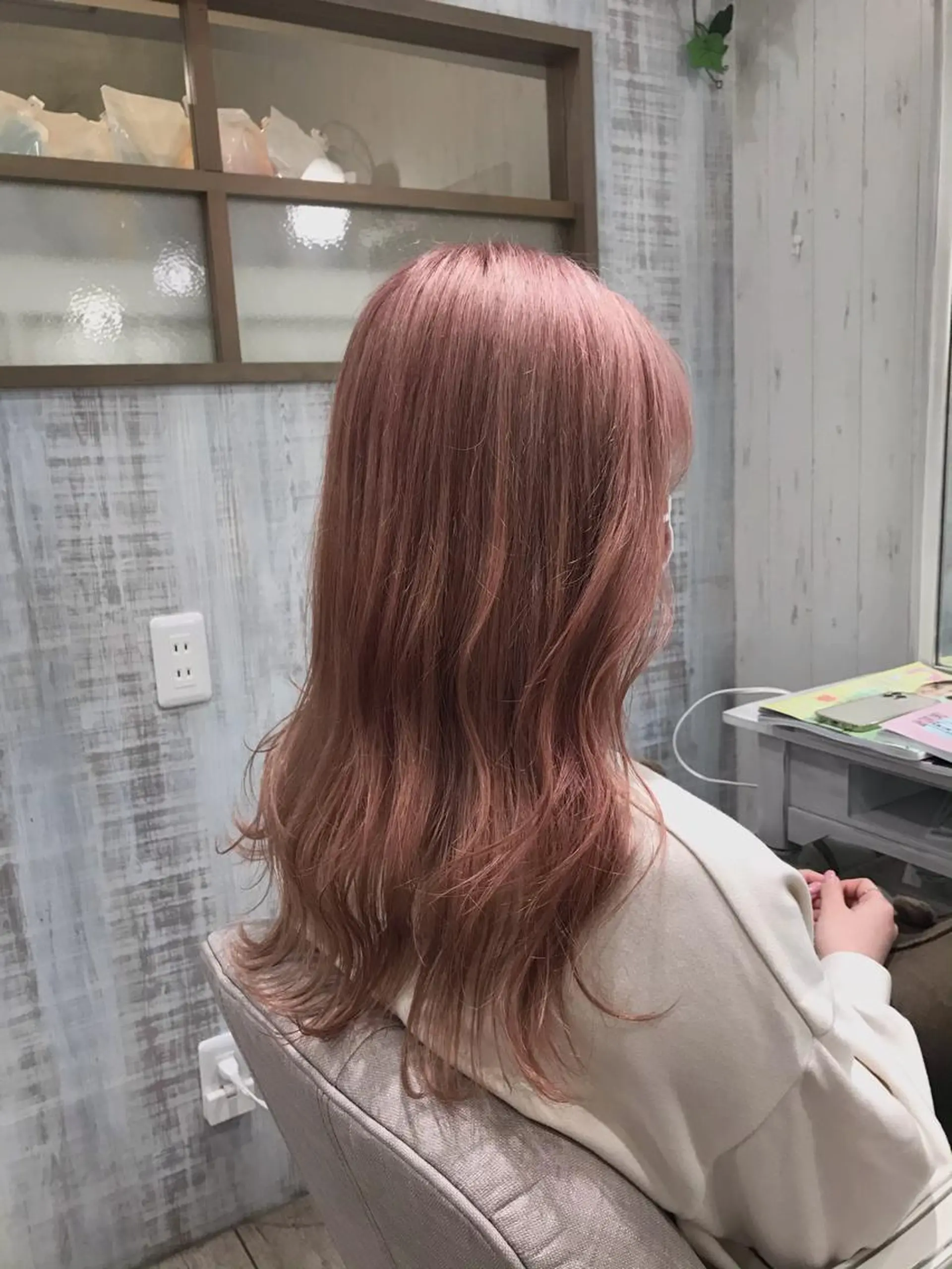 ロング ネモトメイナ🌿‬ 今月末で退職しますのヘアスタイル